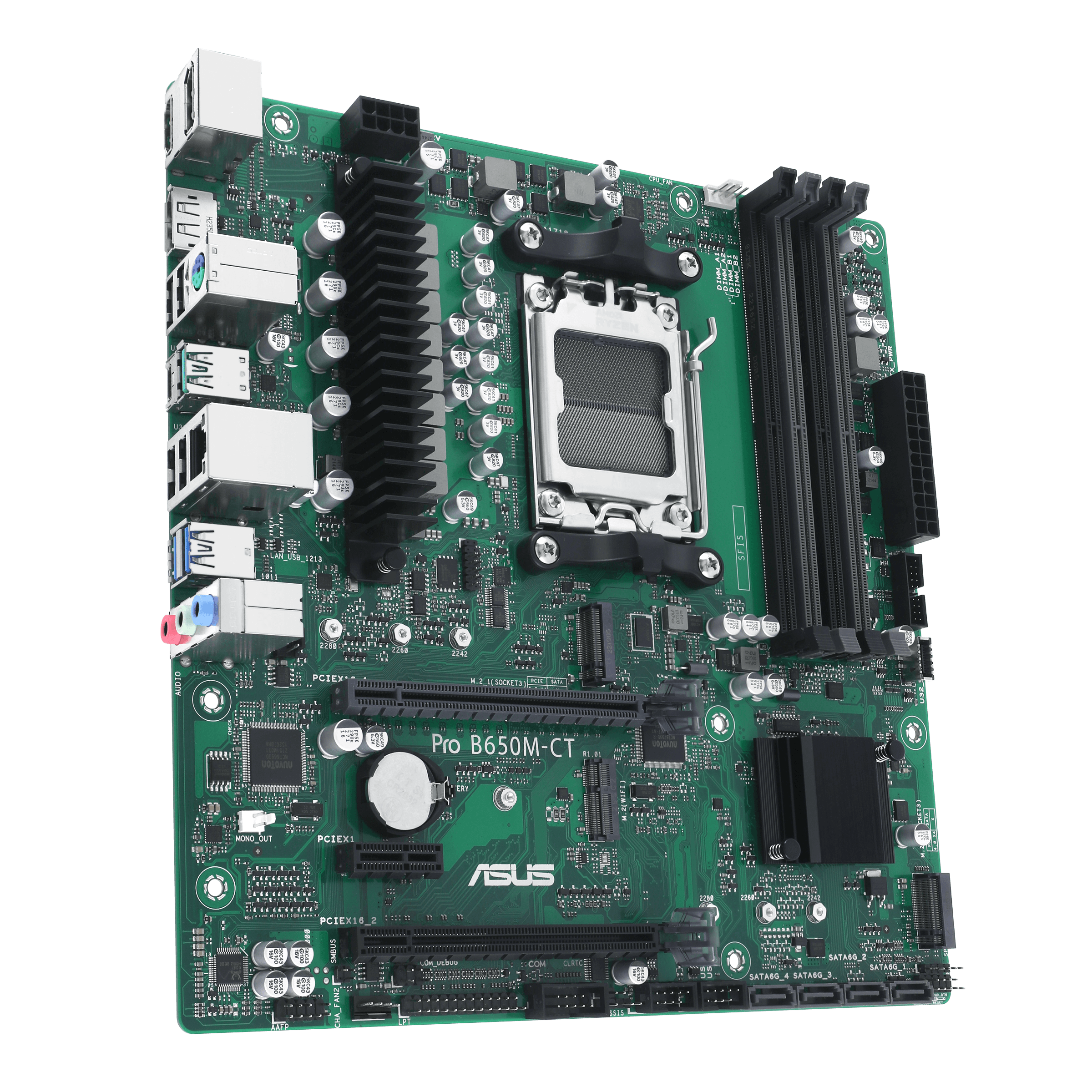 Asus Mainboard »PRO B650M-CT-CSM«