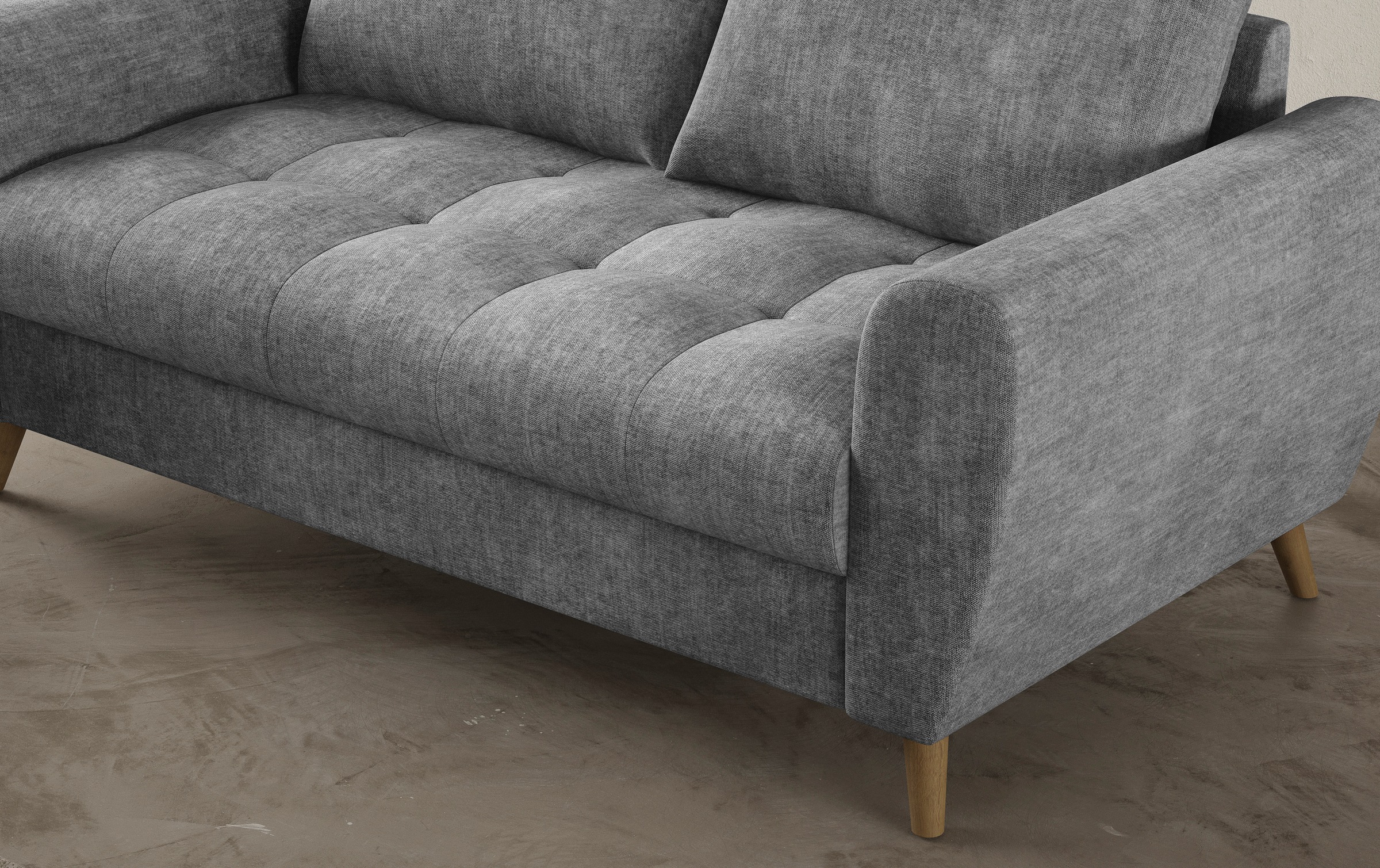 Mr. Couch 2,5-Sitzer »Blackburn II«, Mit Kaltschaumpolsterung bis 140 kg belastbar