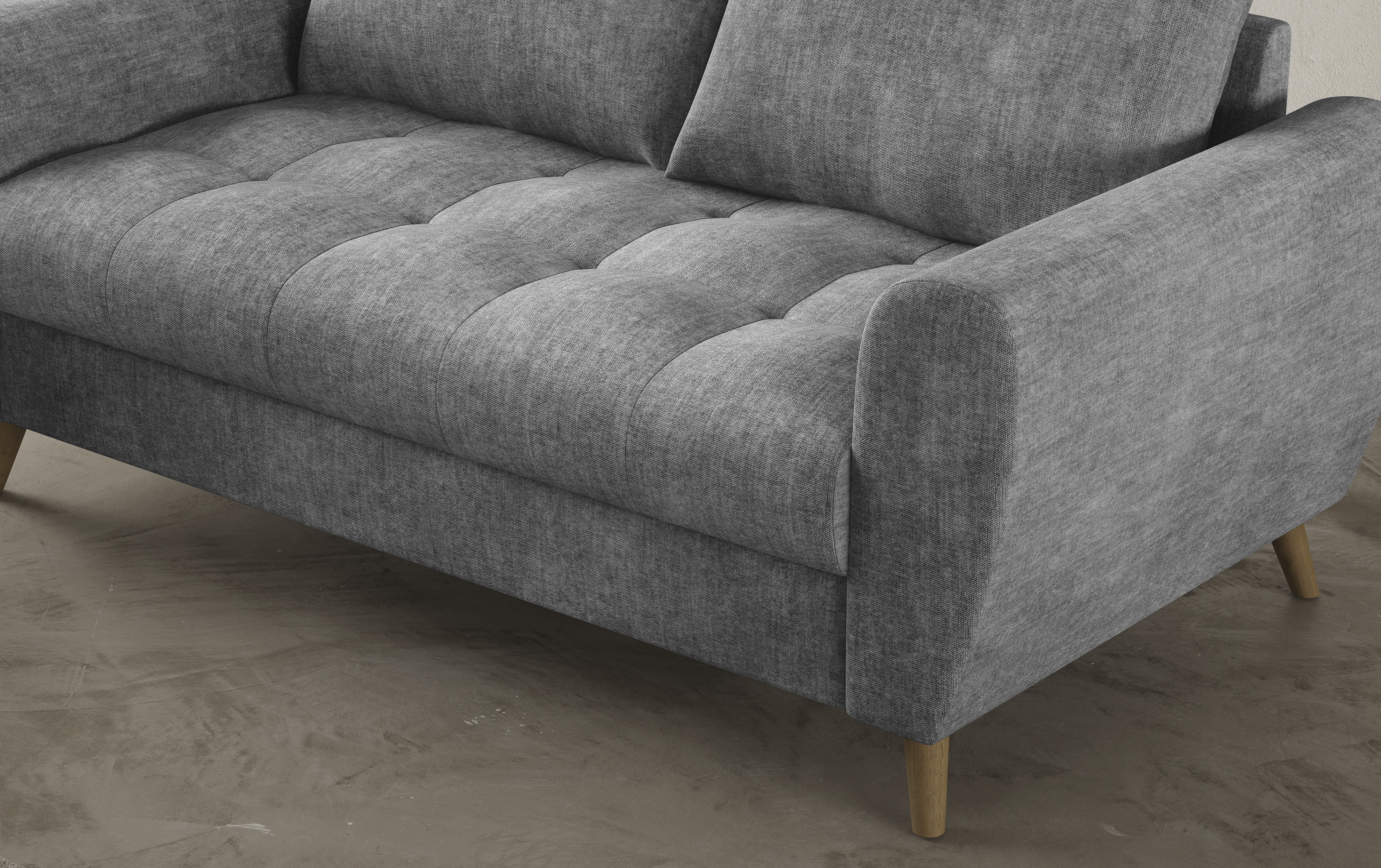 Thumbnail - Mr. Couch 2,5-Sitzer "Blackburn II" Wahlweise mit Kaltschaumpolsterung bis 140 kg belastbar