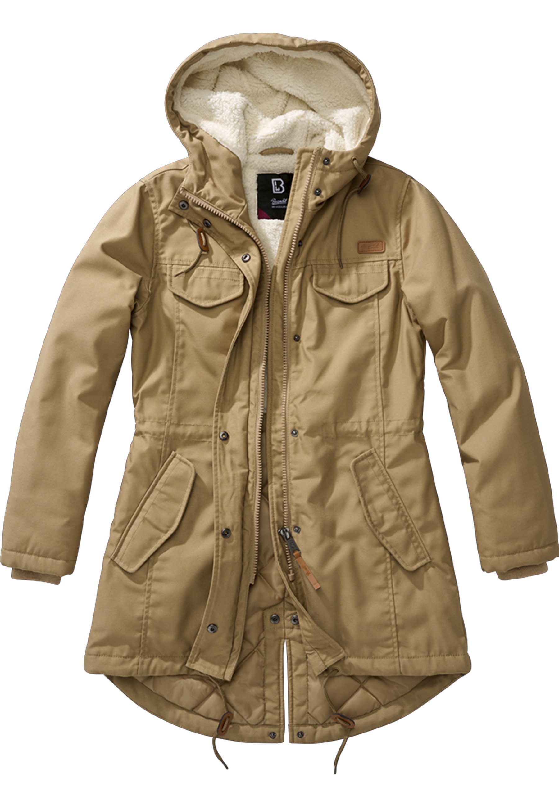 Brandit Parka "Brandit Damen Ladies Marsh Lake Parka" 1 Stk. tlg. mit Kapuz günstig online kaufen