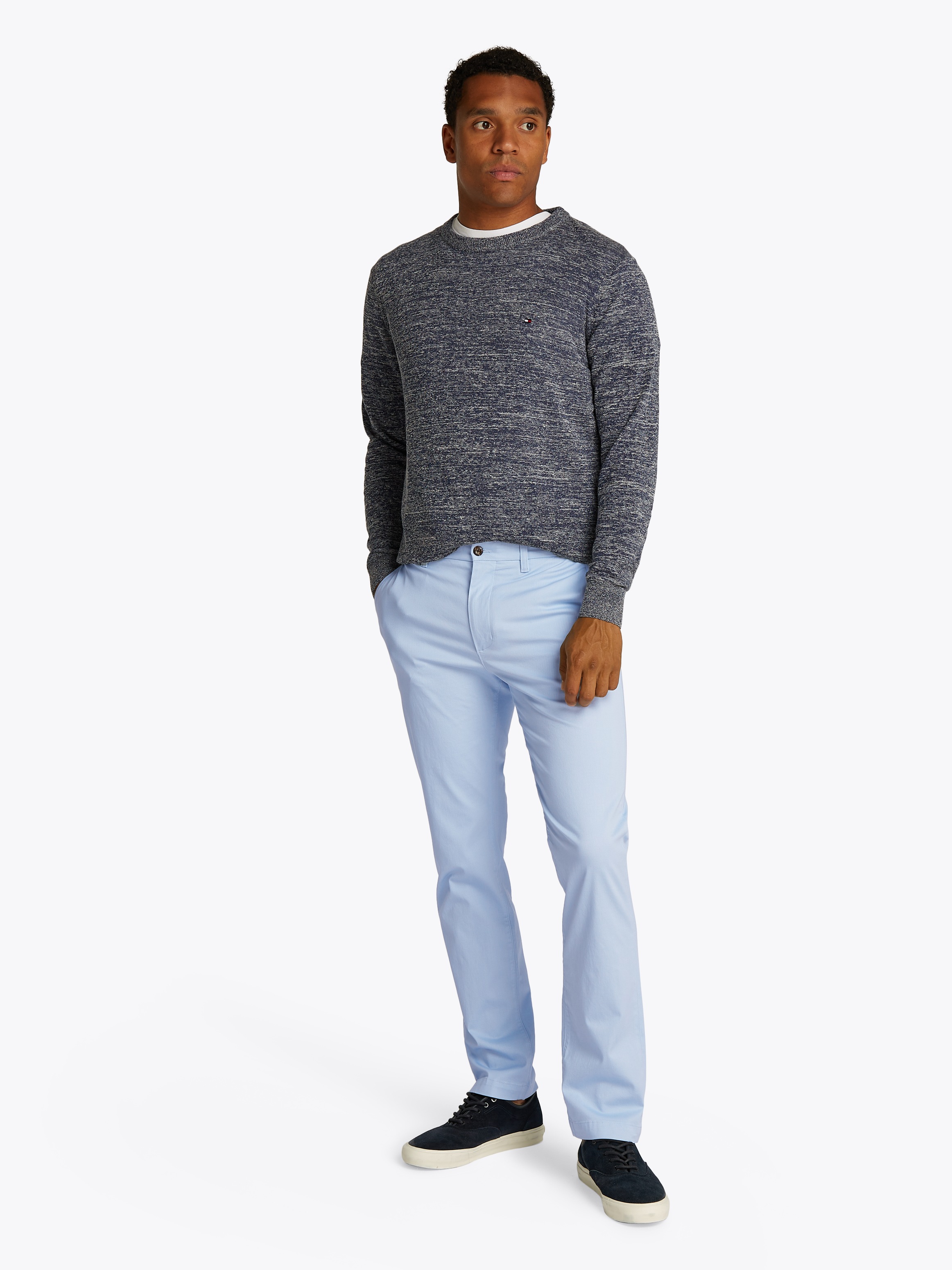 Thumbnail - Tommy Hilfiger Chinohose "DENTON PRINTED STRUCTURE CHINO" mit Struktur