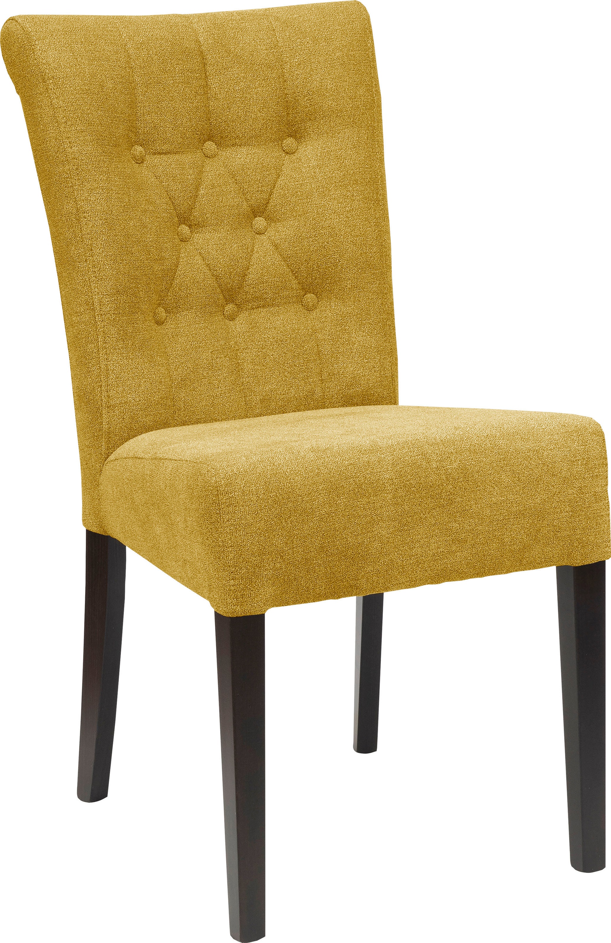 Home affaire Esszimmerstuhl »Queen BESTSELLER«, (Set), 4 St., Feinstruktur, Polsterstuhl mit Knopfheftung, 2er, 4er oder 6er Set