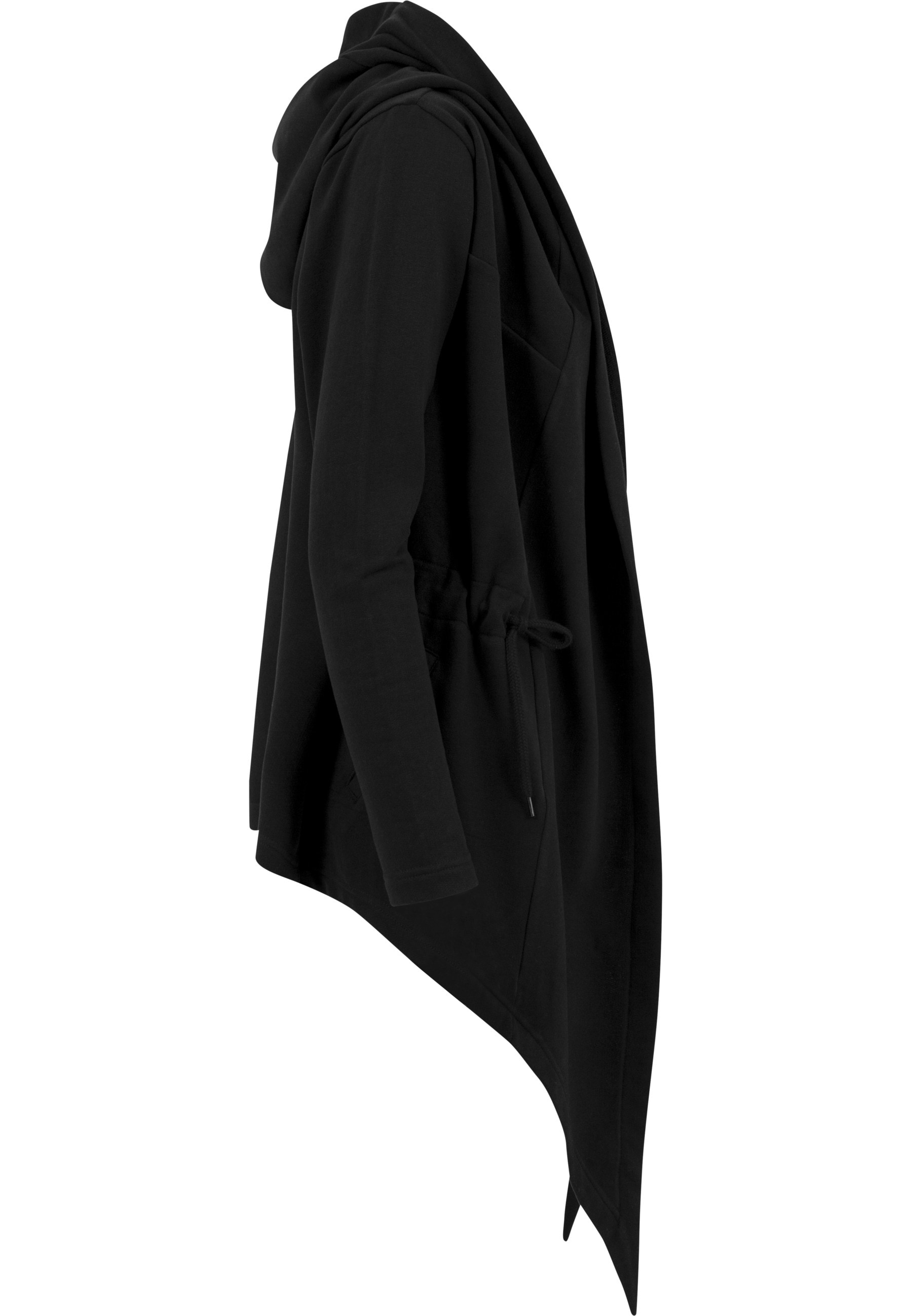 URBAN CLASSICS Strickjacke »Urban Classics Damen Ladies Hooded Sweat Cardigan« 1 Stk.