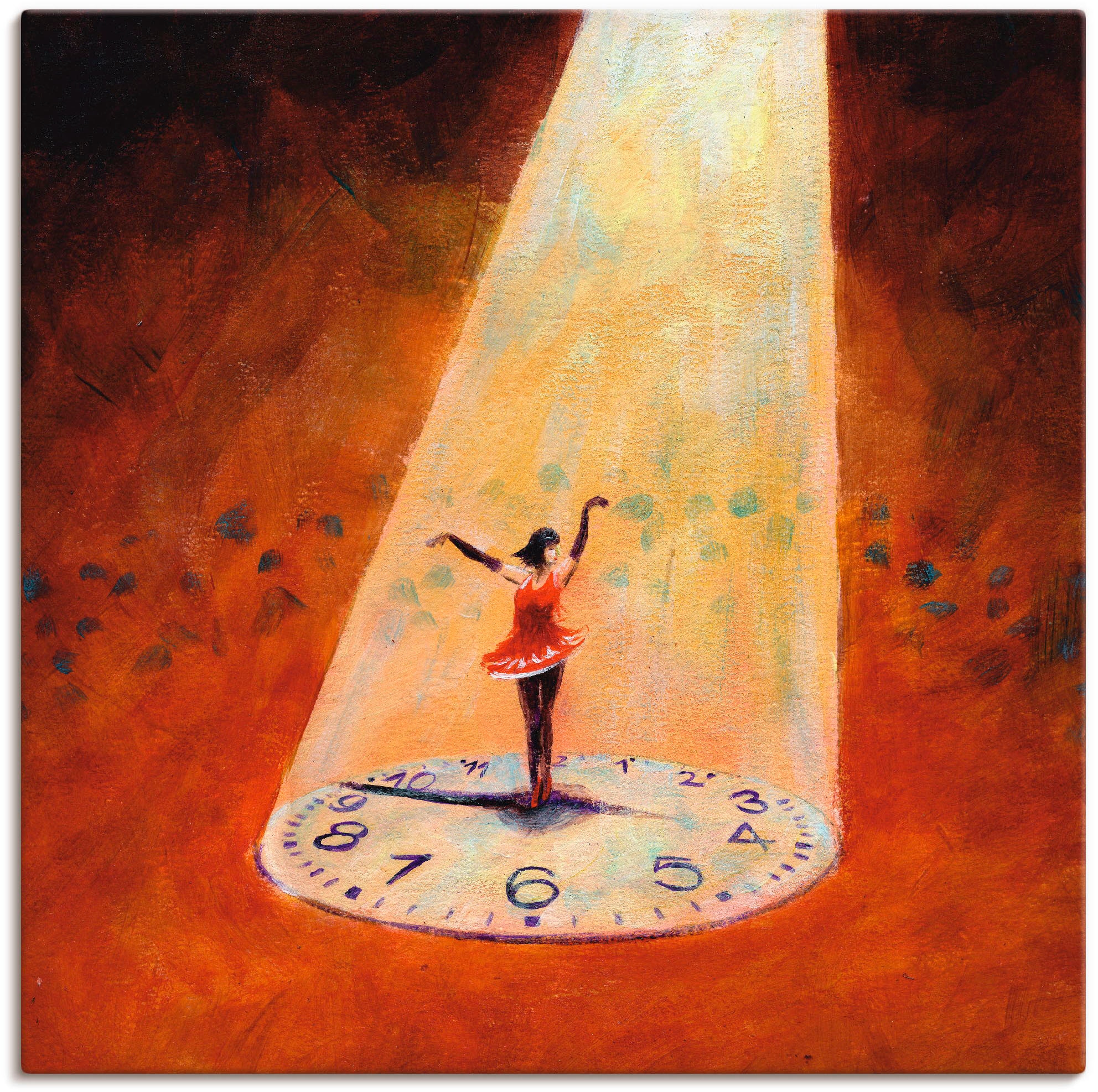 Artland "Im Jetzt sein" Frau 1 Stk. tlg. als Leinwandbild, Poster in versch günstig online kaufen