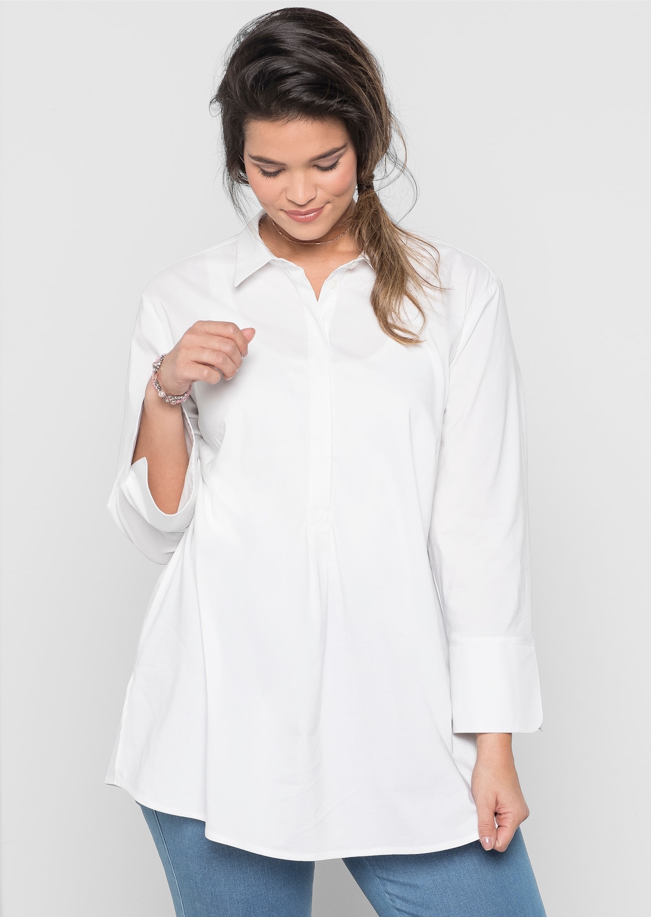 Sheego Longbluse günstig online kaufen