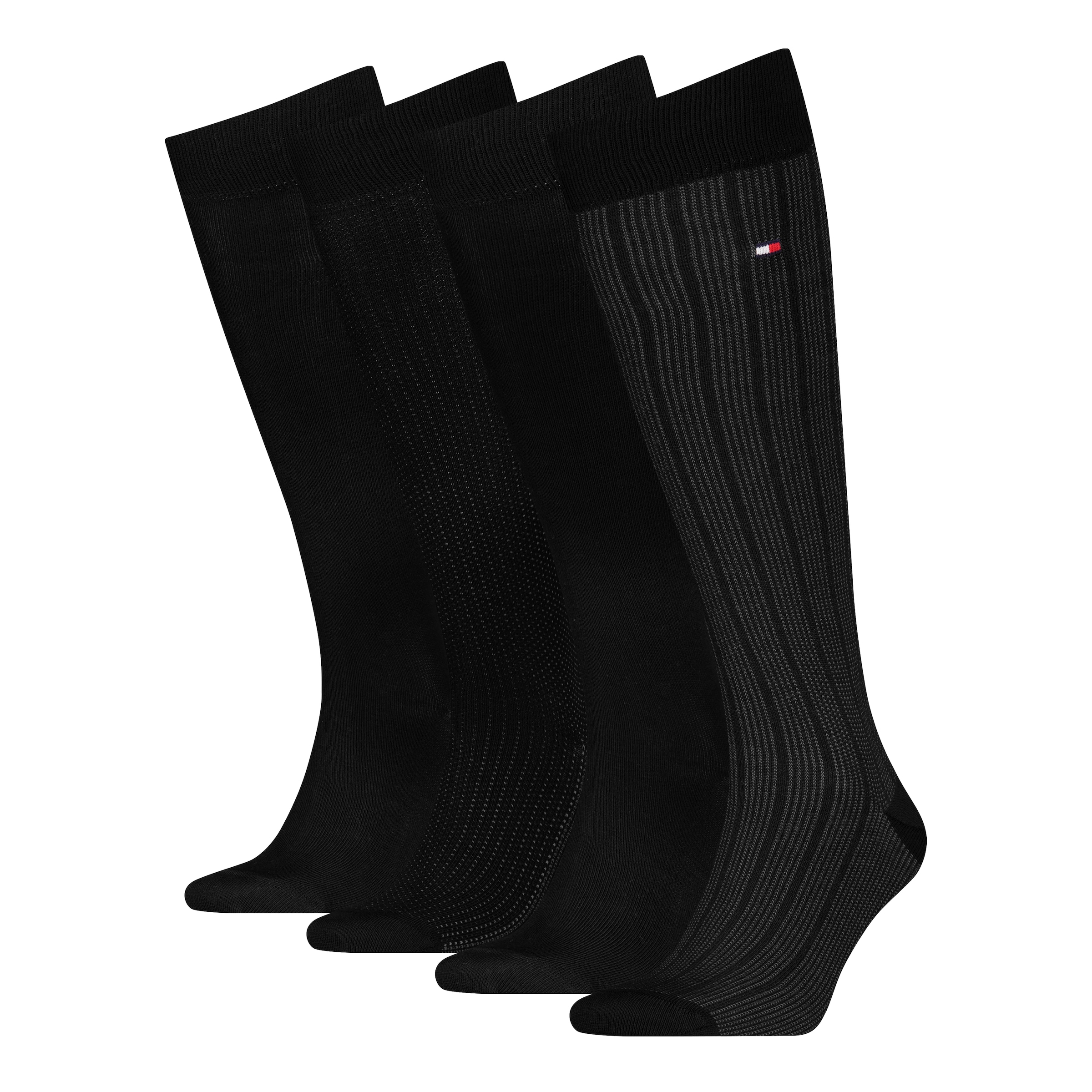 Tommy Hilfiger Kniestrümpfe "TH MEN KNEEHIGH 4P TIN GIFTBOX", (4er Pack) günstig online kaufen