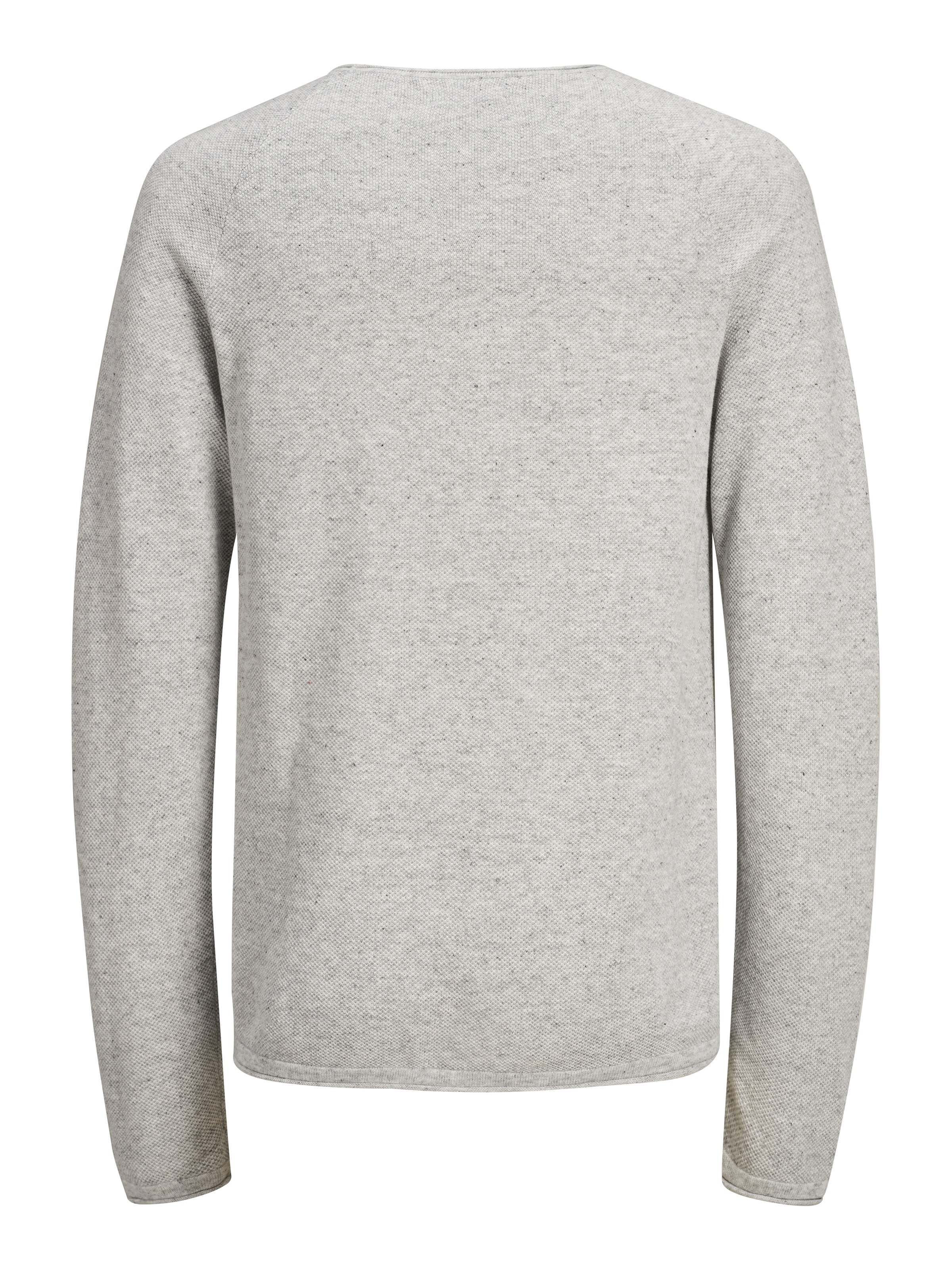 Jack & Jones Rundhalspullover »JJEHILL KNIT CREW NECK NOOS« Baumwolle, regular fit