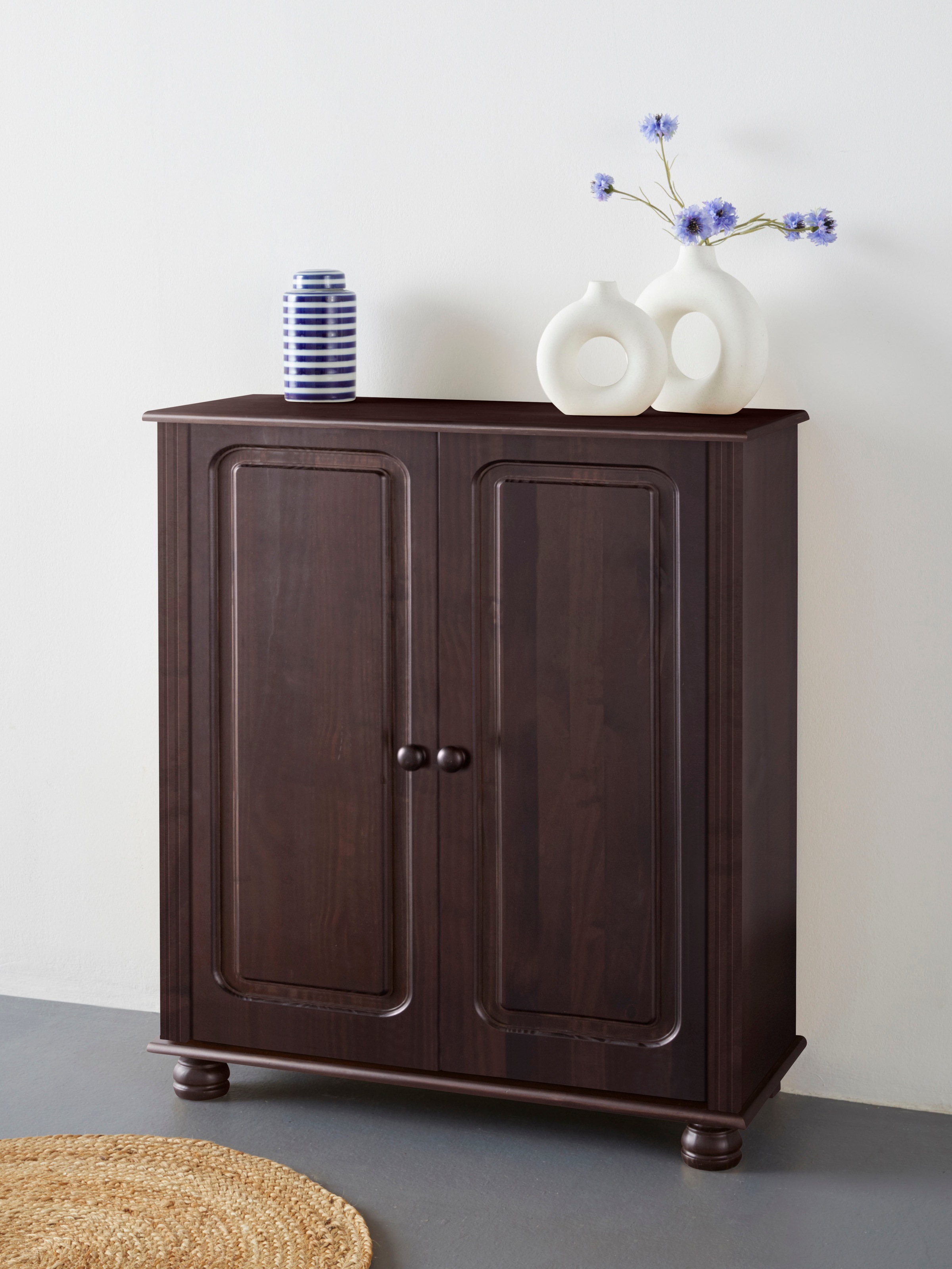 OTTO home Highboard "Mette" Kommode mit 2 Einlegeböden, Breite 85cm, Tiefe günstig online kaufen