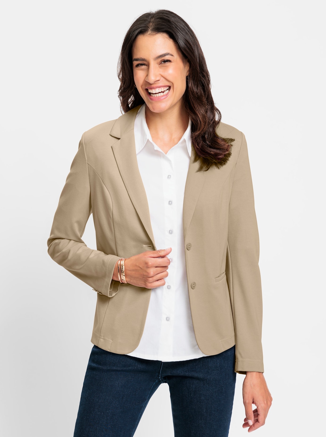 Inspirationen Jerseyblazer "Jersey-Blazer" günstig online kaufen