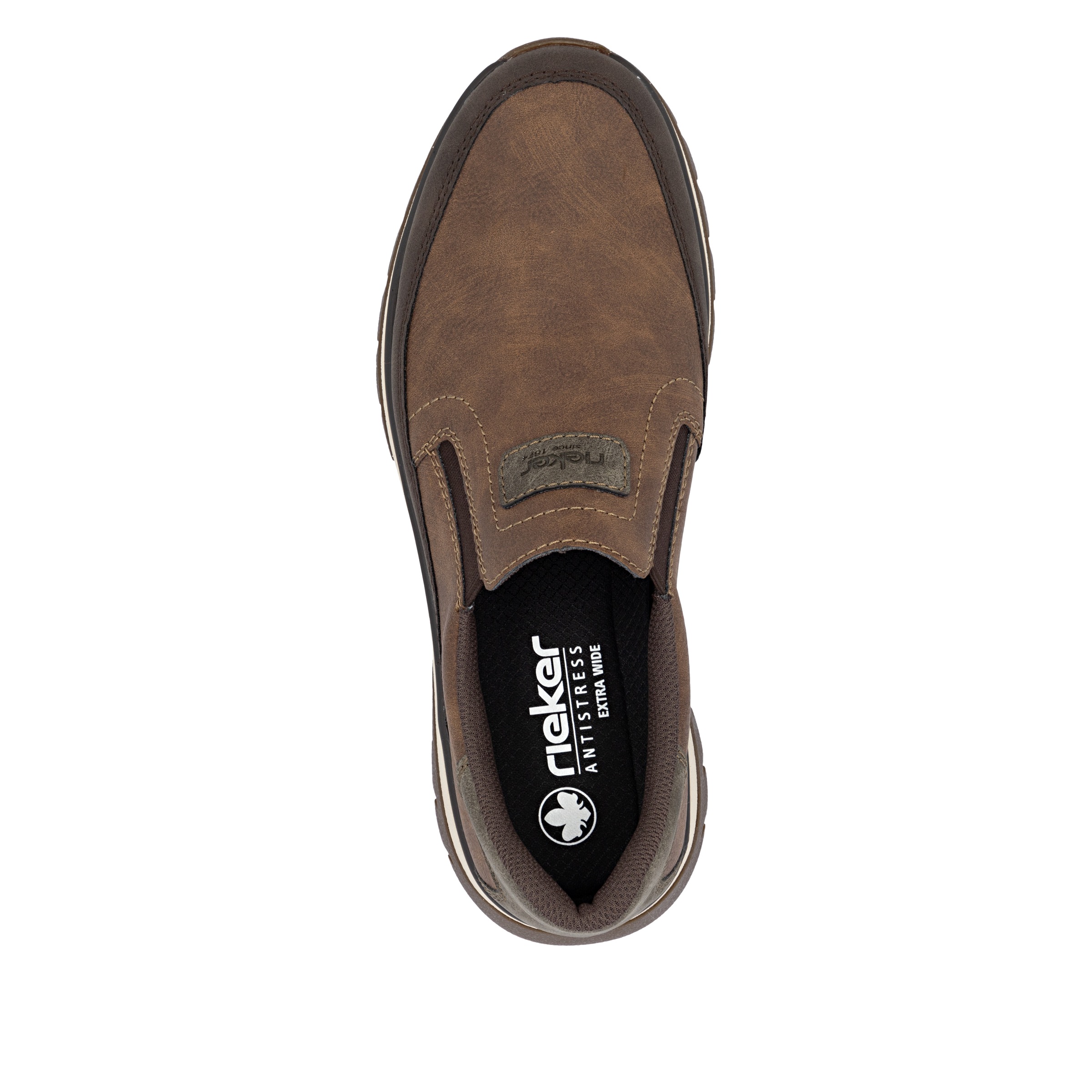 Rieker Slip-On Sneaker, Slipper, Schlupfschuh, Halbschuh mit weicher MemoSoft-Innensohle