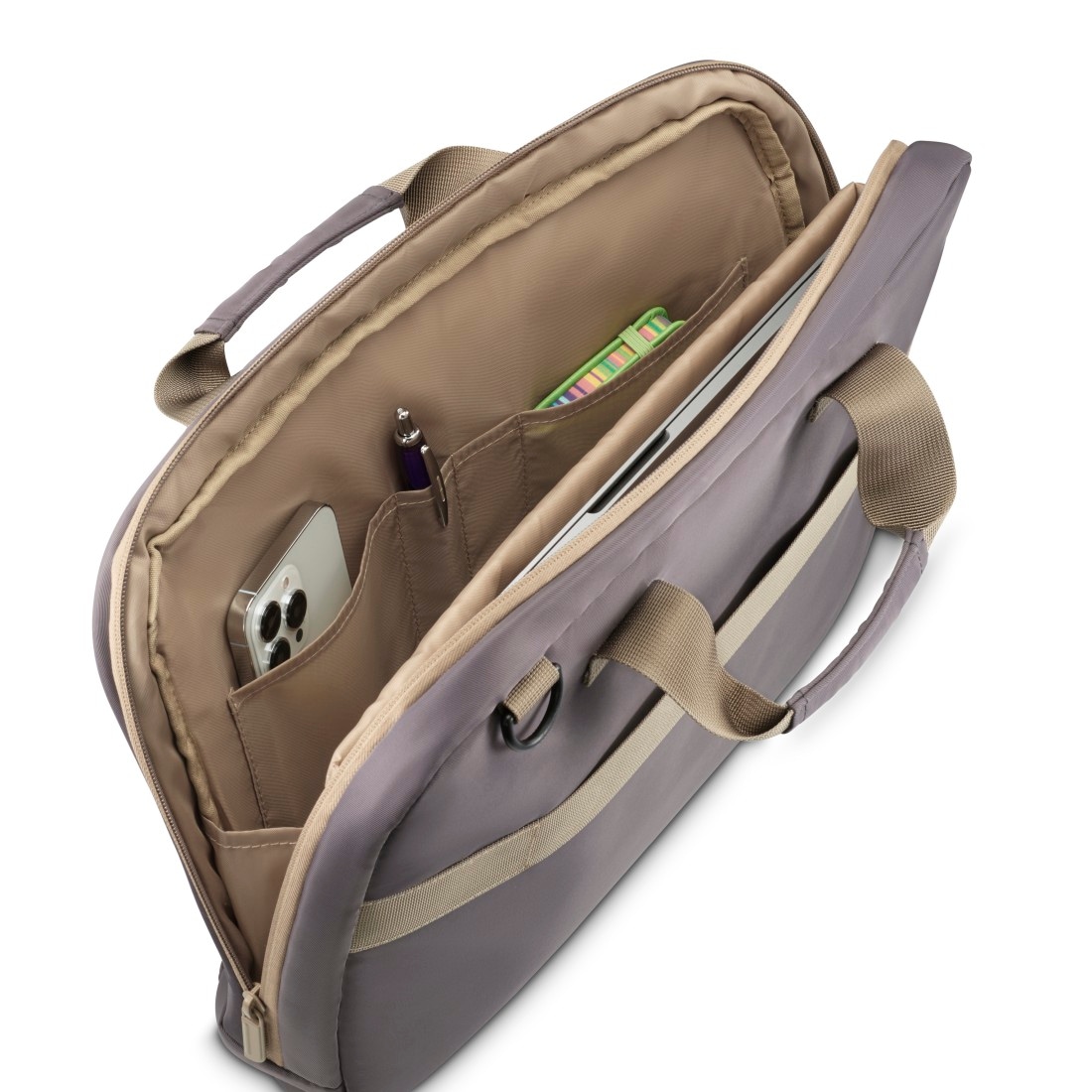Hama Laptoptasche »Laptoptasche 15,6“ – 16,2“ (leicht, gepolstert, wasserfest, 2 Fächer)«, Nachhaltig, recycled