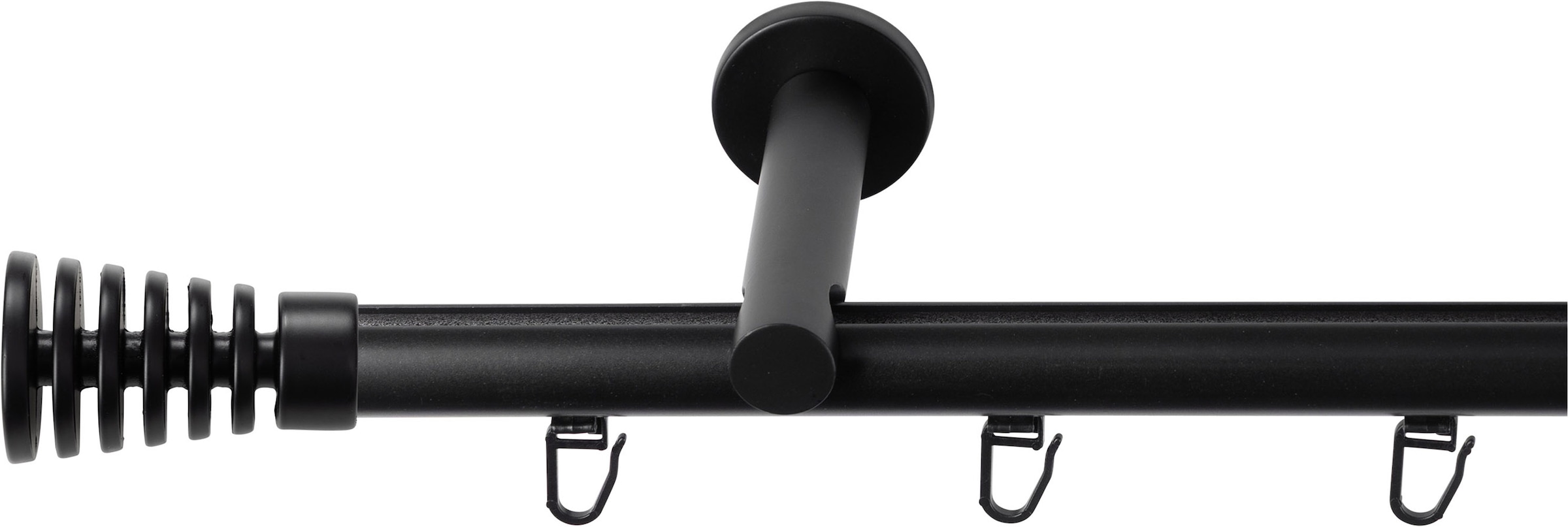 SN DECO GROUP Gardinenstange Ø 19 mm 1 läufig-läufig Fixmaß;kürzbar