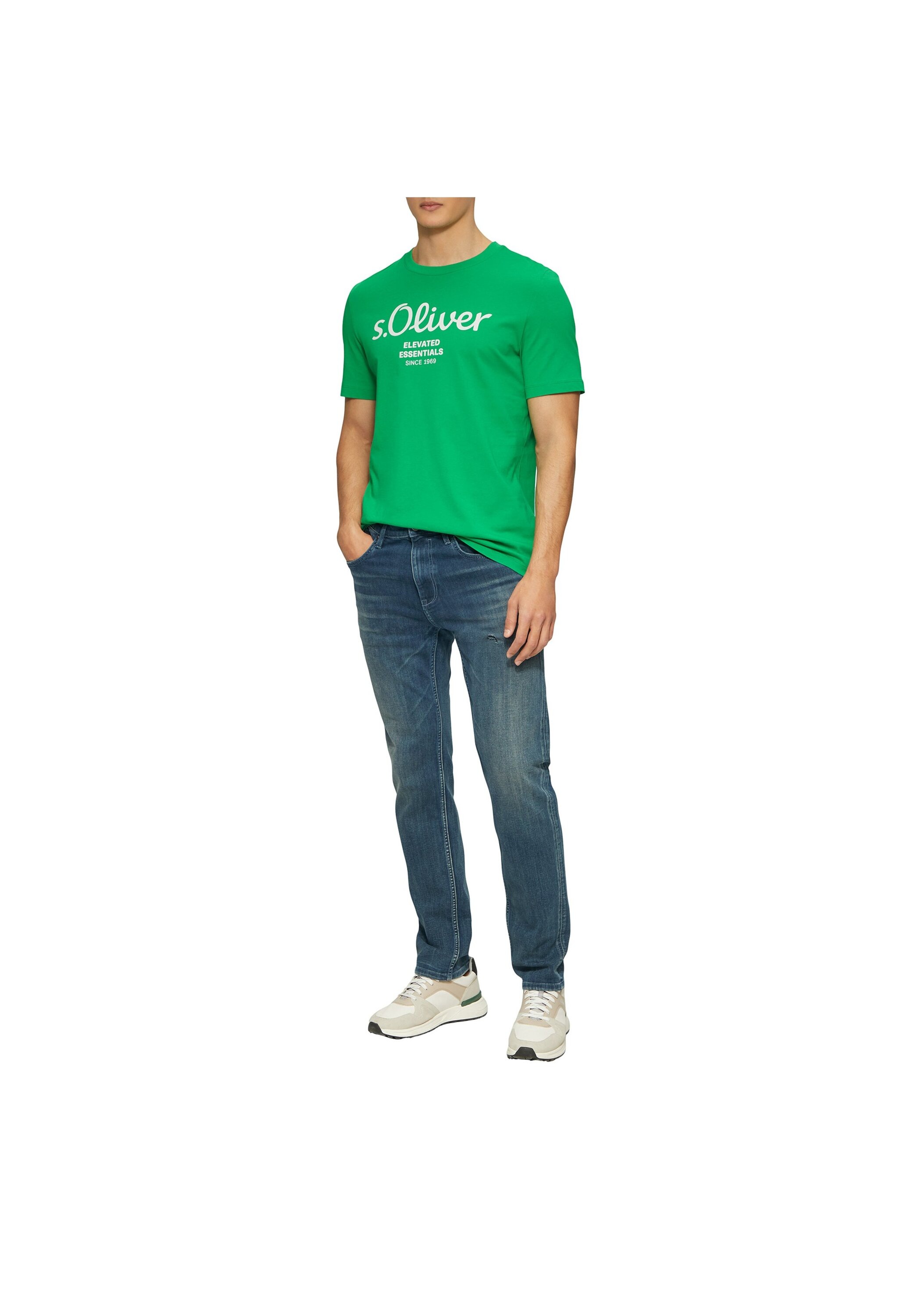 s.Oliver T-Shirt »T-Shirt Logo T-Shirt 1er Pack«