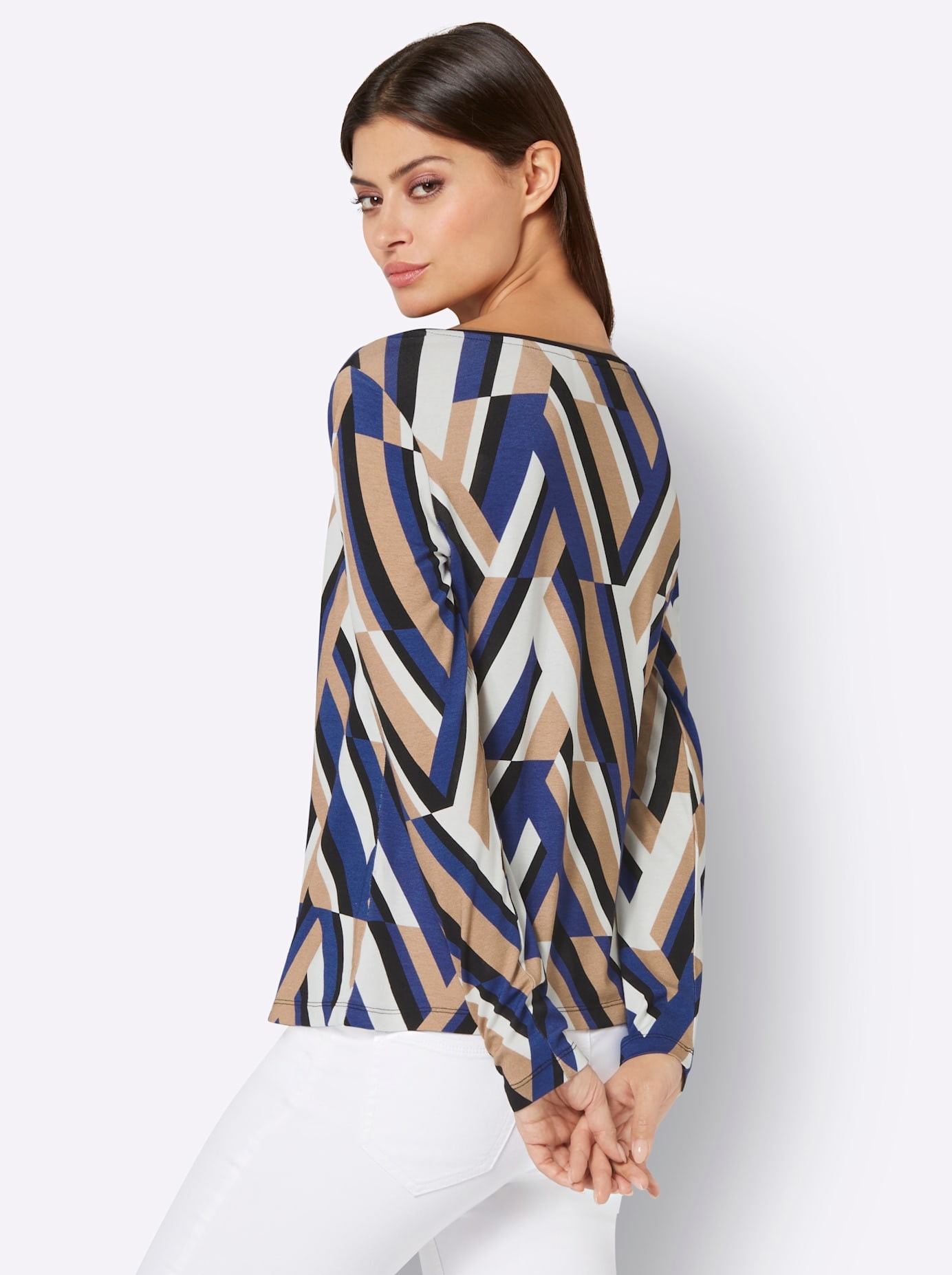 creation L Langarmshirt »Druck-Shirt«, (1 tlg.)
