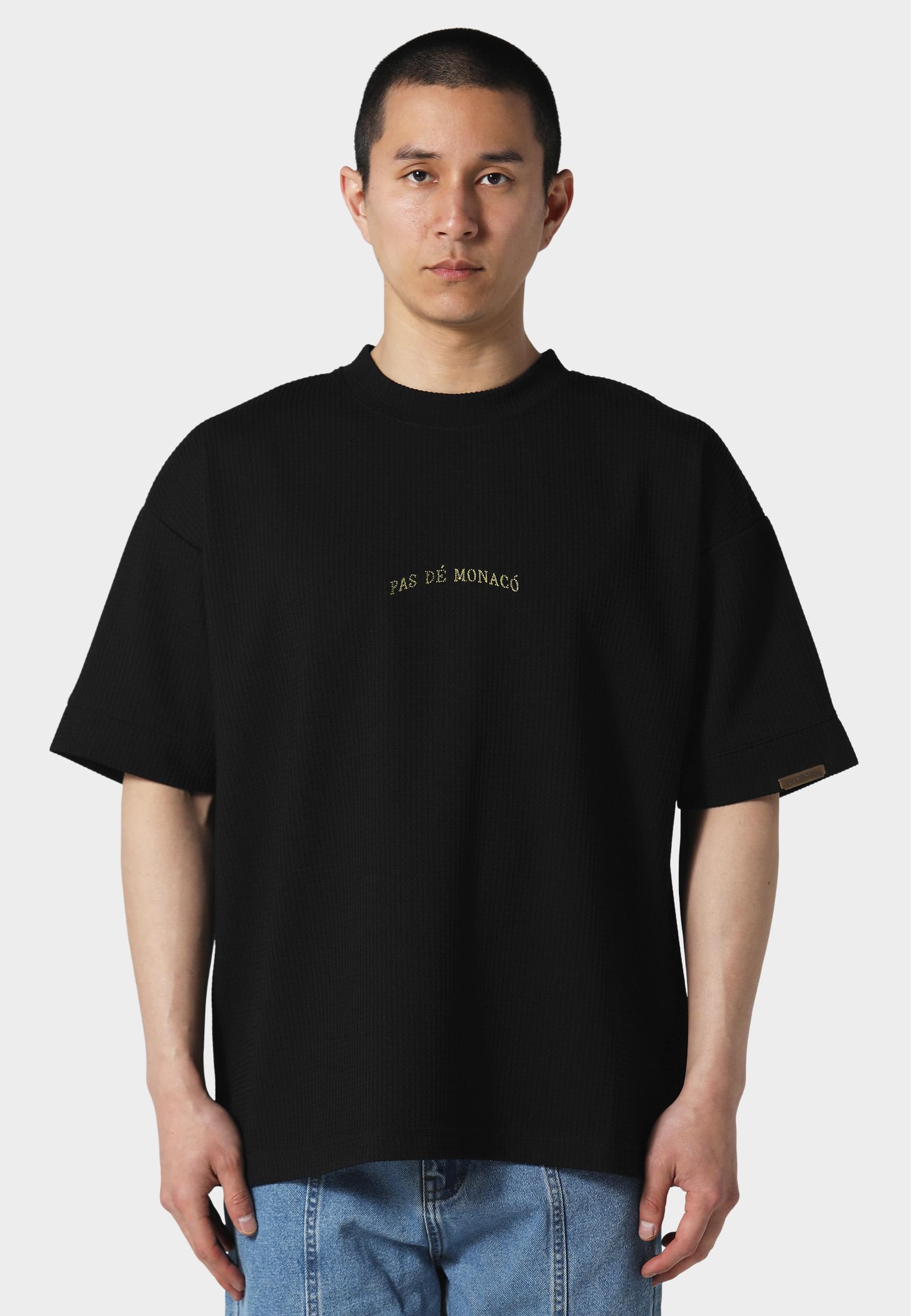Pas De Monaco T-Shirt »Pas De Monaco WAFFLE T-SHIRT«, (1 tlg.)