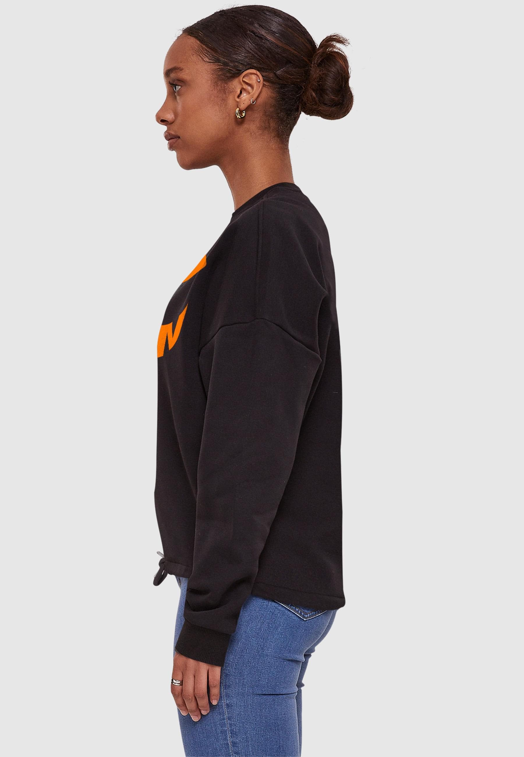 ABSOLUTE CULT Sweater »ABSOLUTE CULT Ladies Halloween - Pumpkin Face Oversize Crewneck«