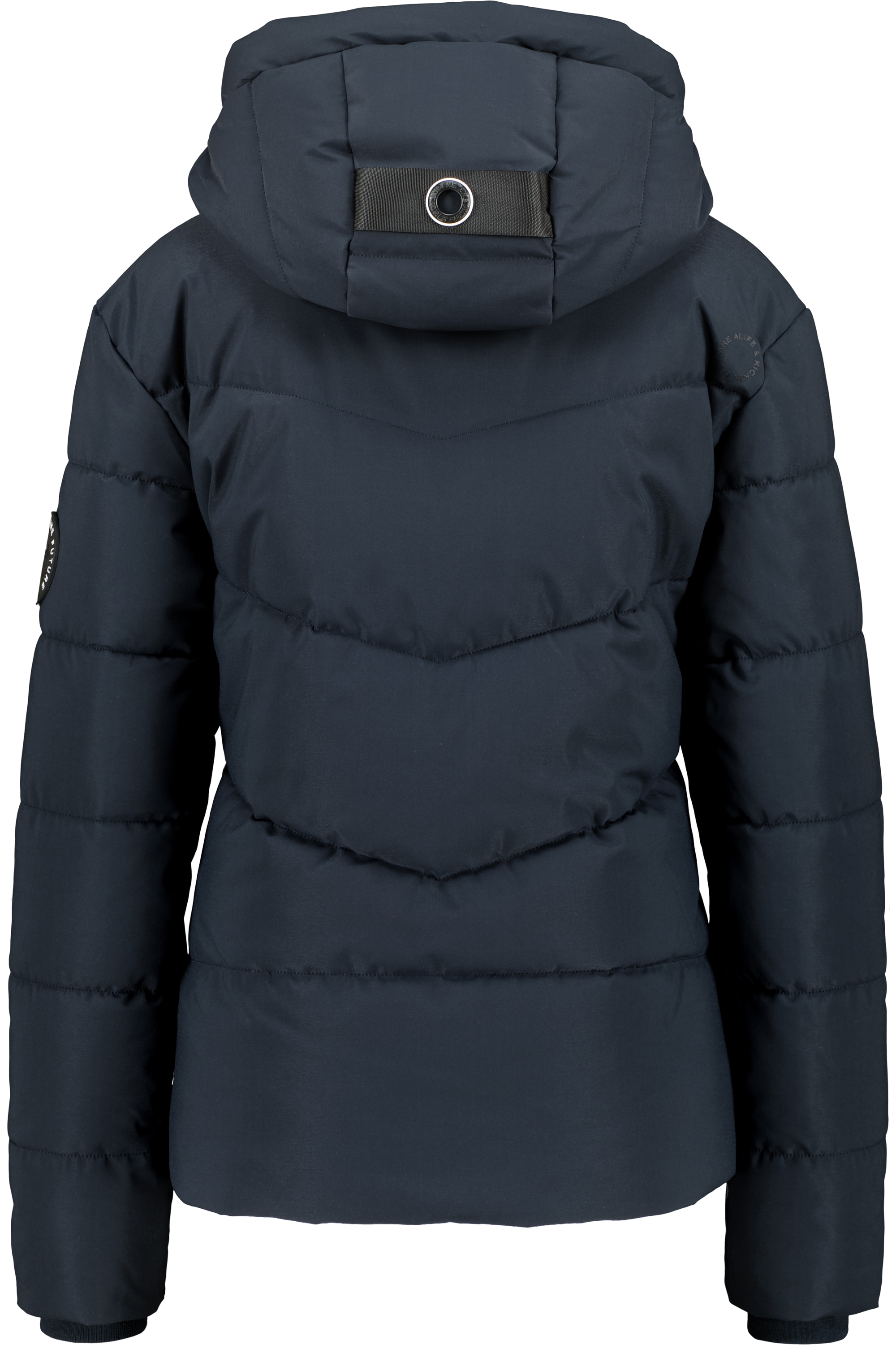 Alife & Kickin Winterjacke »Damen MicaelaAK A«, Kurze warme Jacke mit gefütterten Reißverschlusstaschen und Kapuze