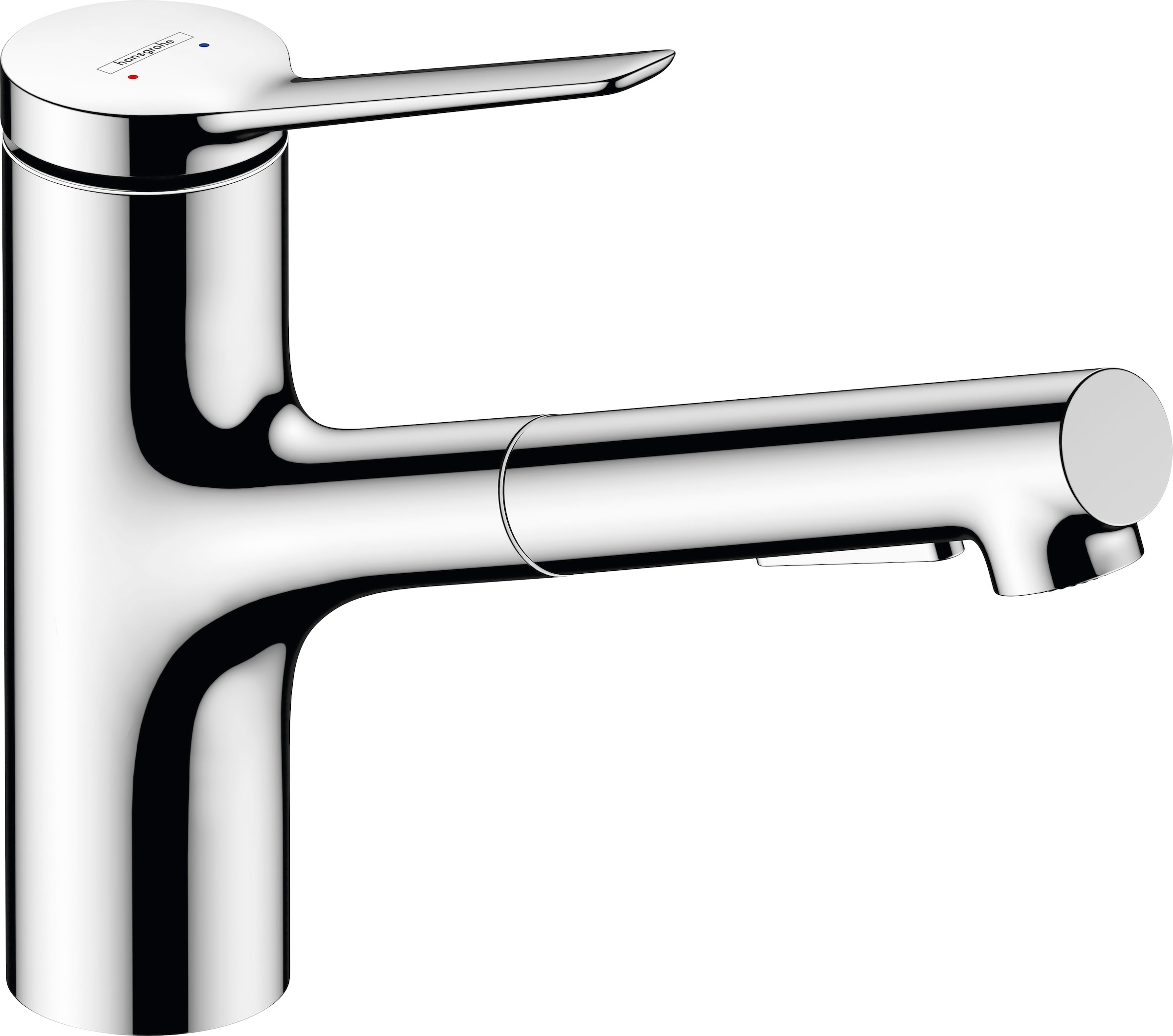 hansgrohe Küchenarmatur "Zesis M33", 150 Ausziehbrause 2 Strahlarten