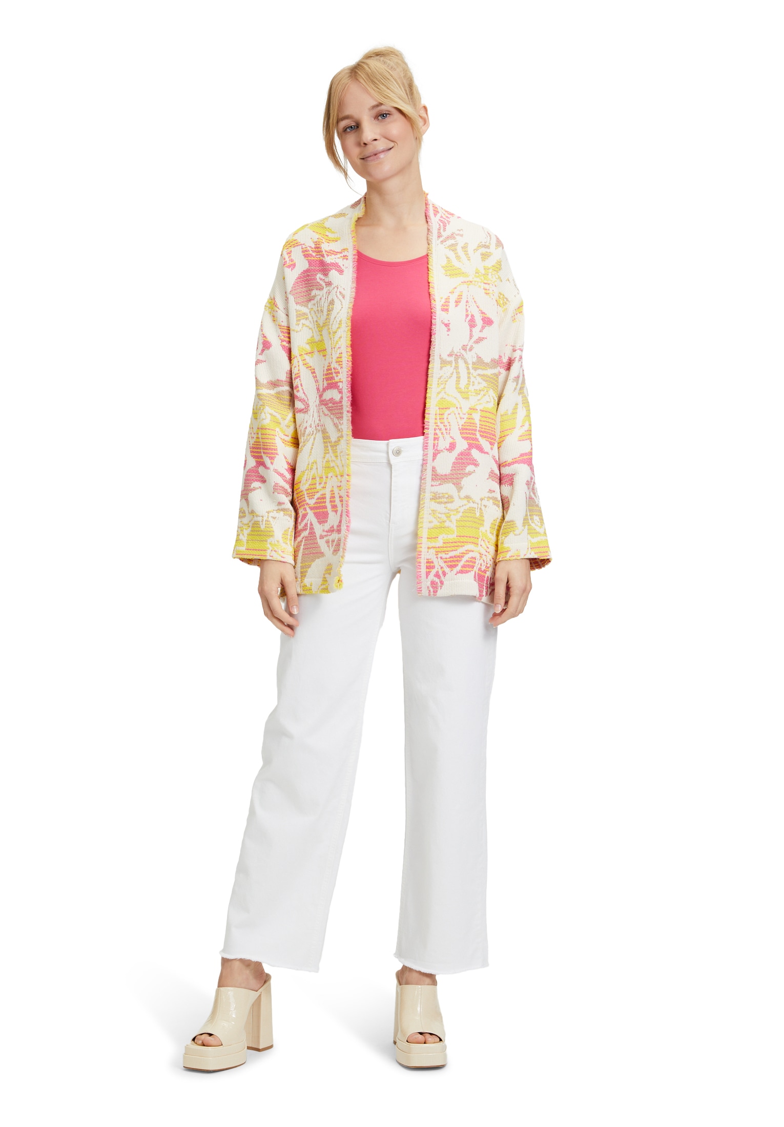 Cartoon Canvasjacke »Cartoon Casual-Jacke mit Jacquard«