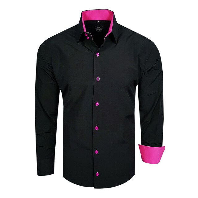 Rusty Neal Langarmhemd, mit trendigem Farbkontrast ▷ für | BAUR | Hemden