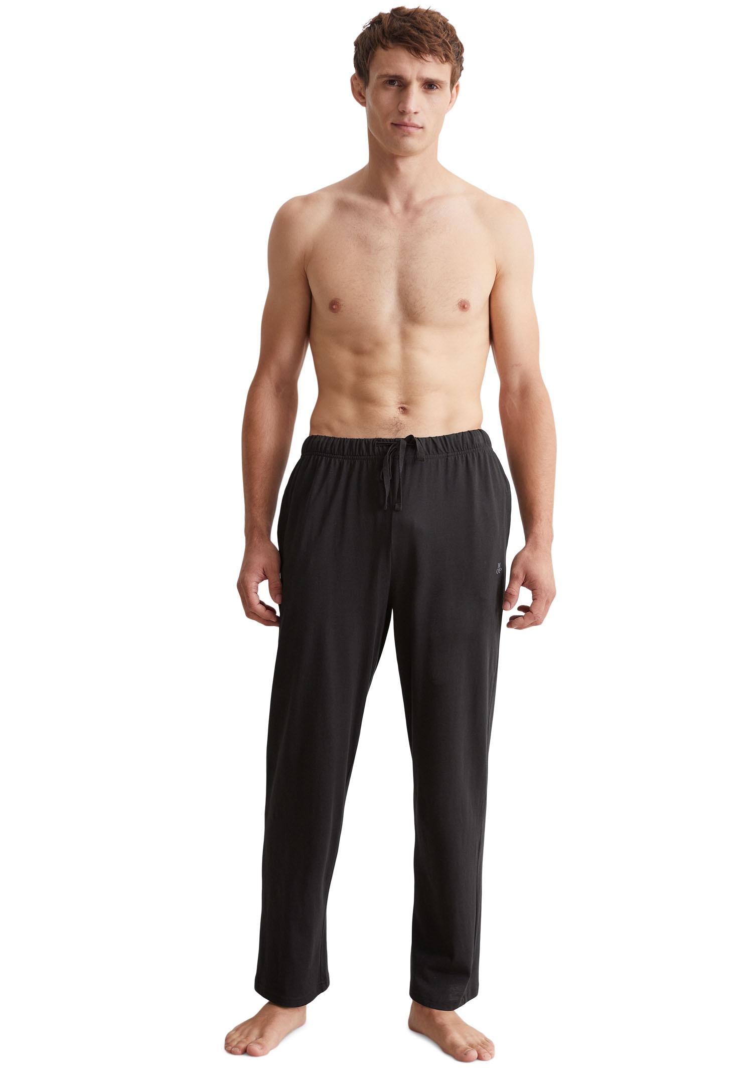 Marc OPolo Pyjamahose "Heavy Jersey", mit verstellbarem Kordelzugbund günstig online kaufen