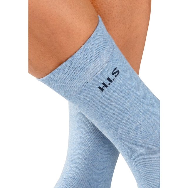 H.I.S Socken, (4 Paar), mit druckfreiem Bündchen online kaufen | BAUR