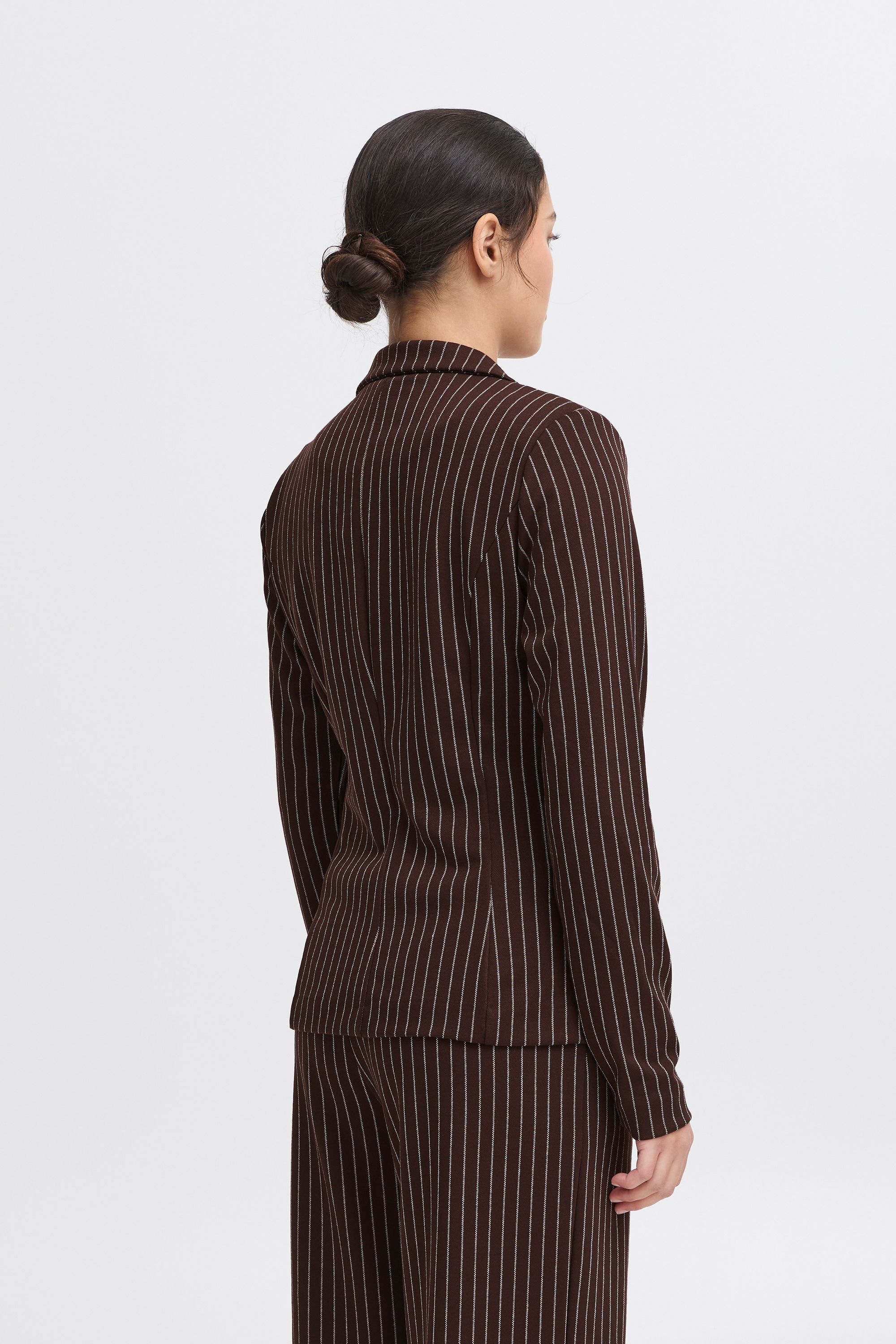 Ichi Kurzblazer »Kurzblazer IXKATE PINSTRIPED BL«