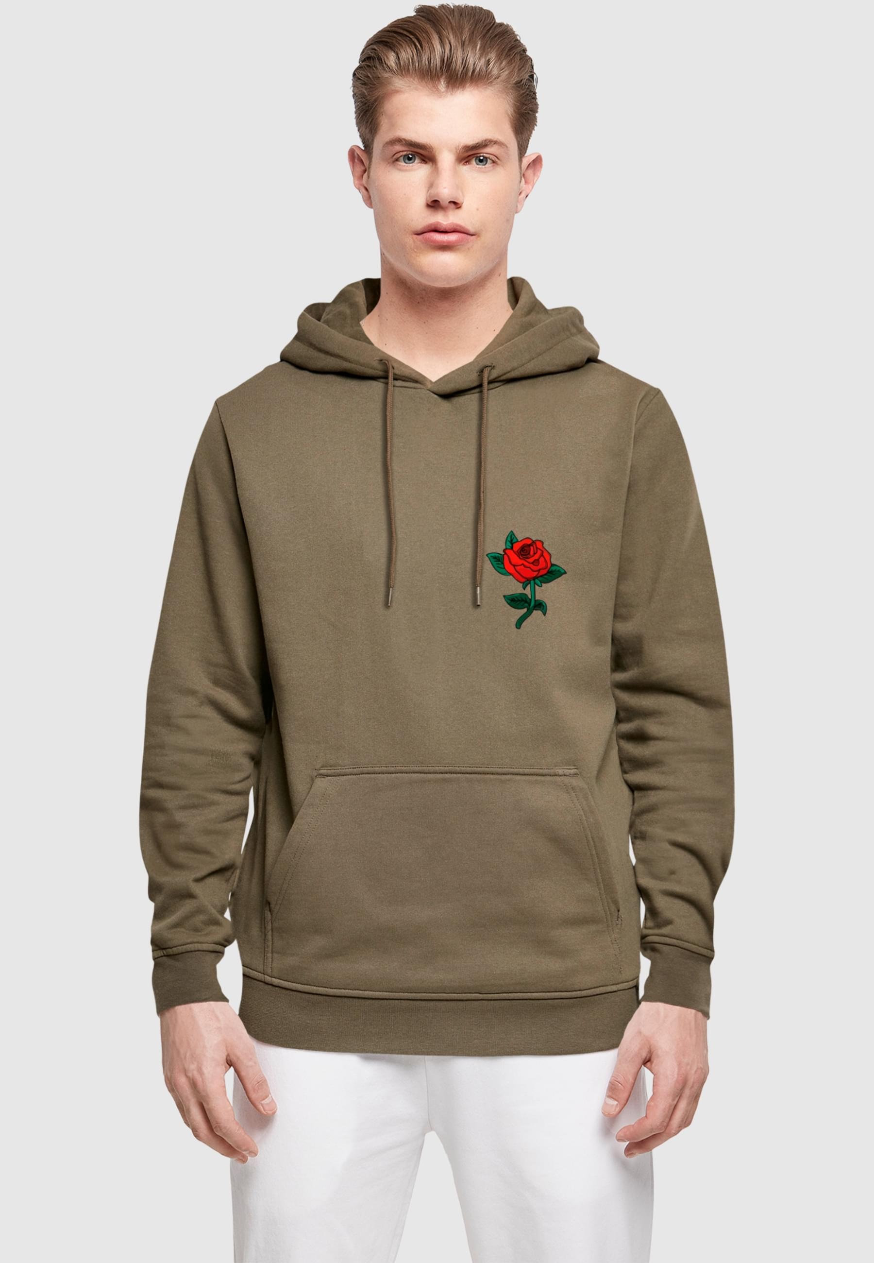 MisterTee Sweatshirt »MisterTee Herren Rose Hoody«, (1 tlg.)