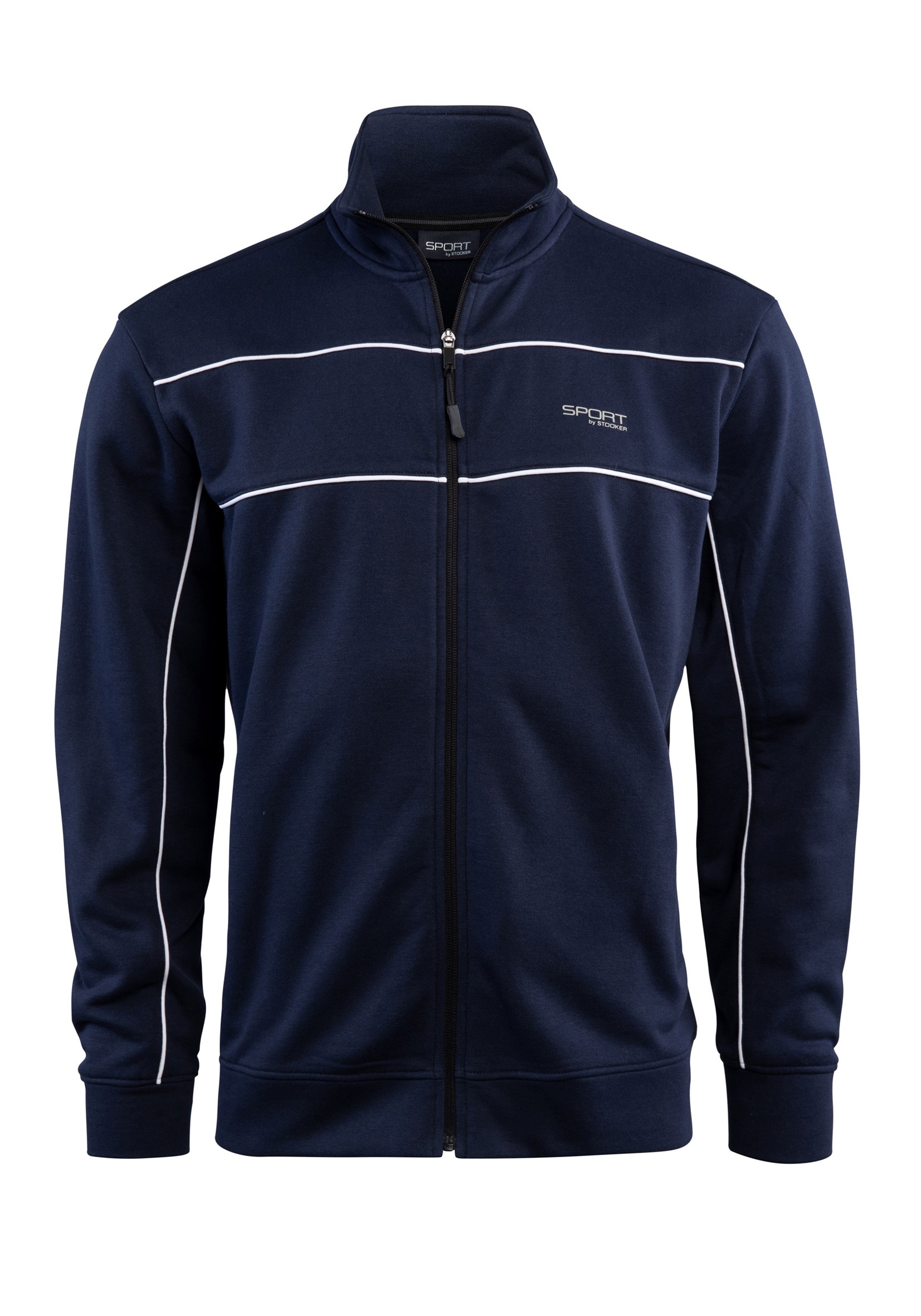 Stooker Men Sweatjacke »SIDNEY Sweatjacke Sportjacke« Sportjacke Stehkragen Regular Fit für Herren