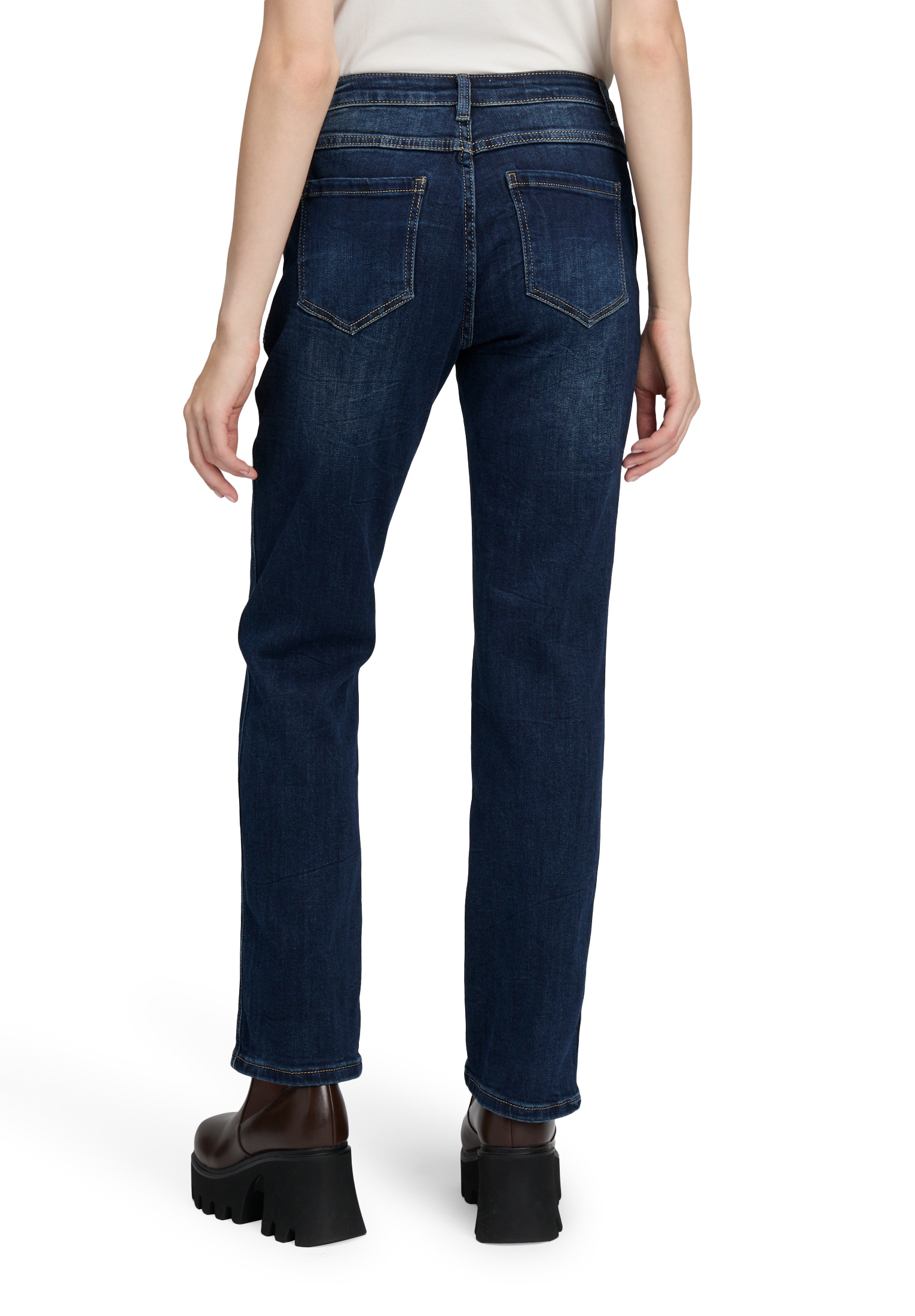 Cartoon Regular-fit-Jeans »Cartoon Damen Regular Fit-Jeans mit Strass«