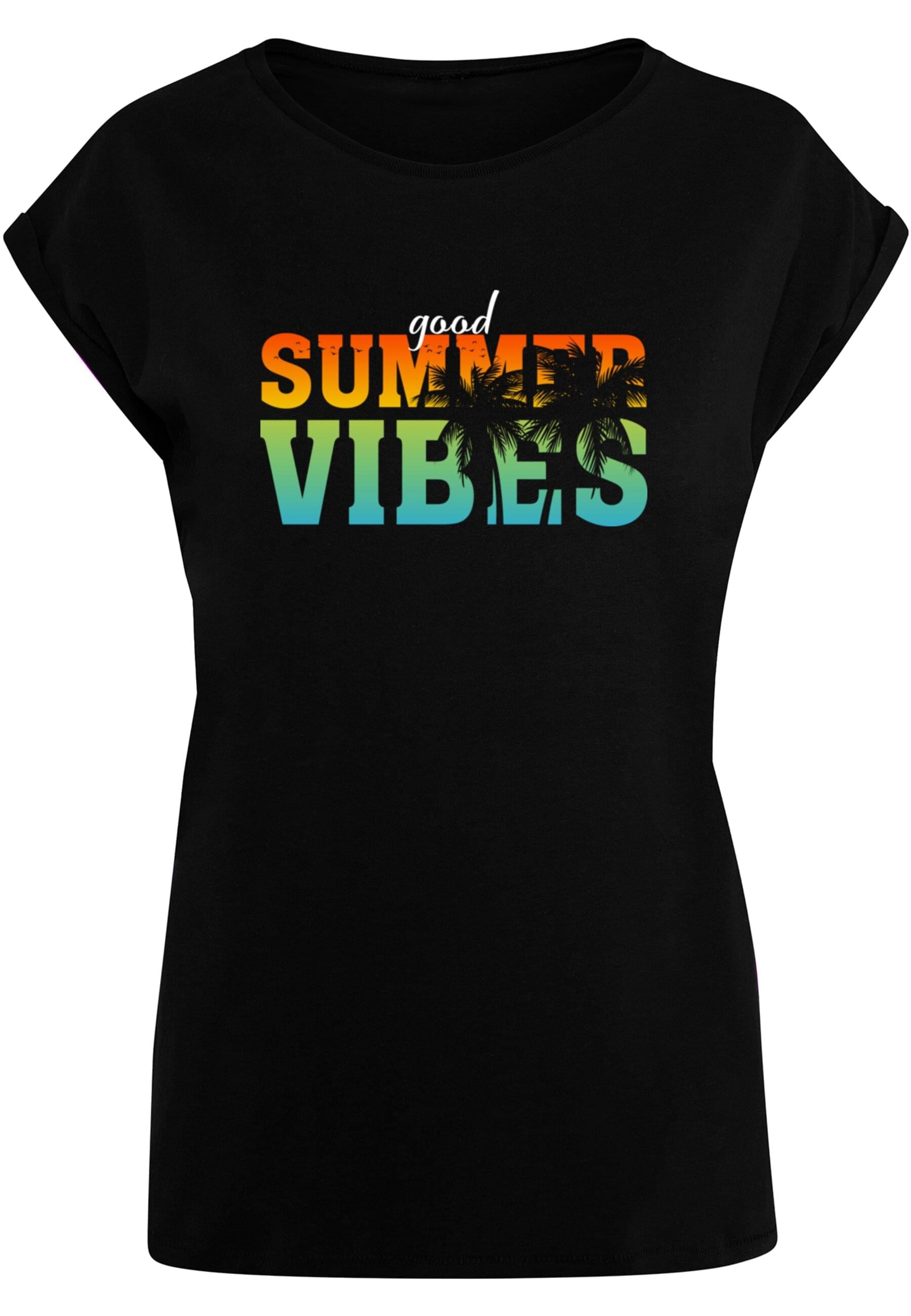 Merchcode T-Shirt "Merchcode Damen Ladies Good Summer Vibes T-Shirt" günstig online kaufen