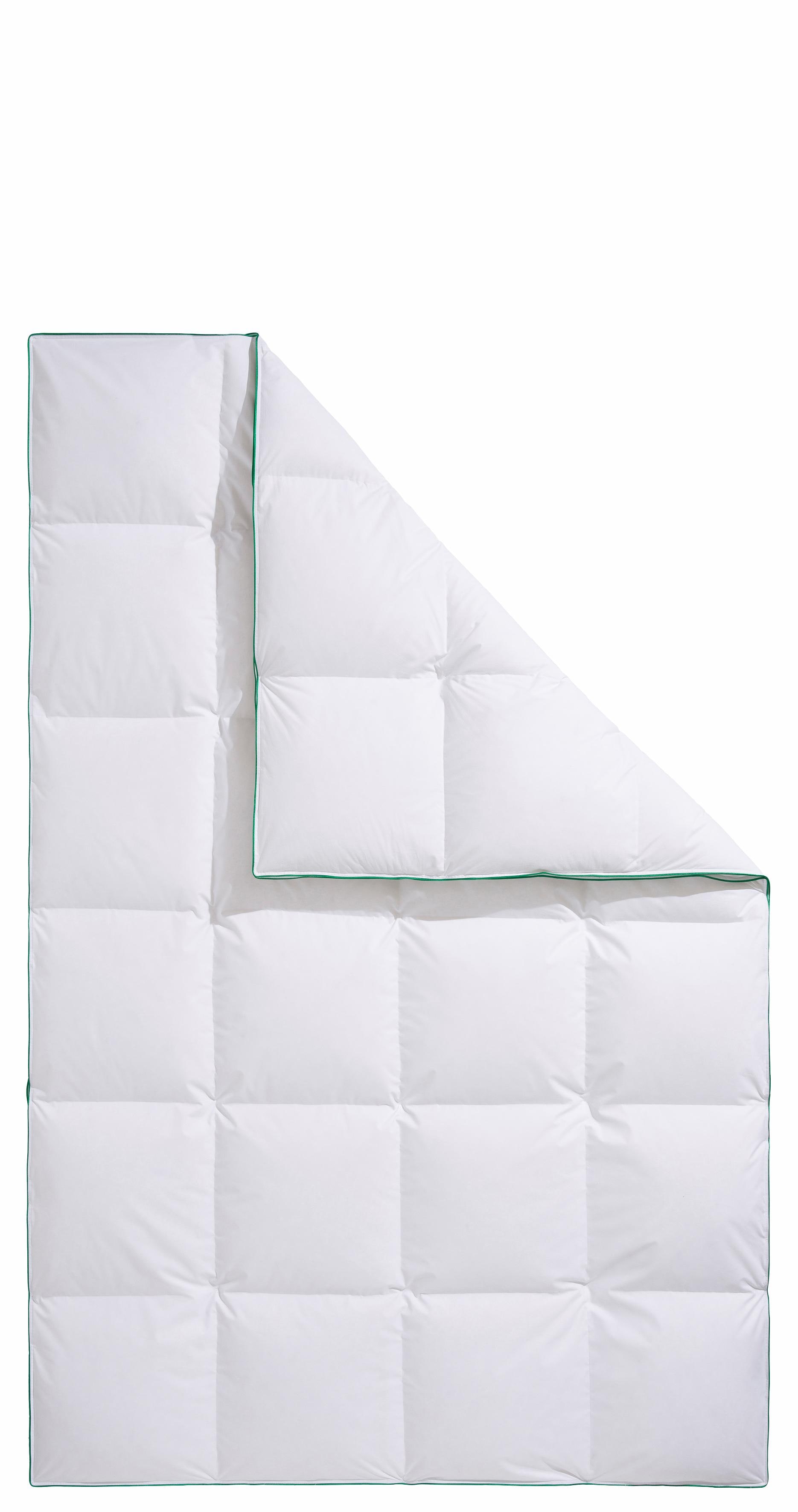 fjödur Daunenbettdecke "Fee, Bettdecke 135x200, 155x220 cm und weitere Größen" warm Füllung 80Daunen20Federn 1 Stk. tlg. Hergestellt in Deutschland
