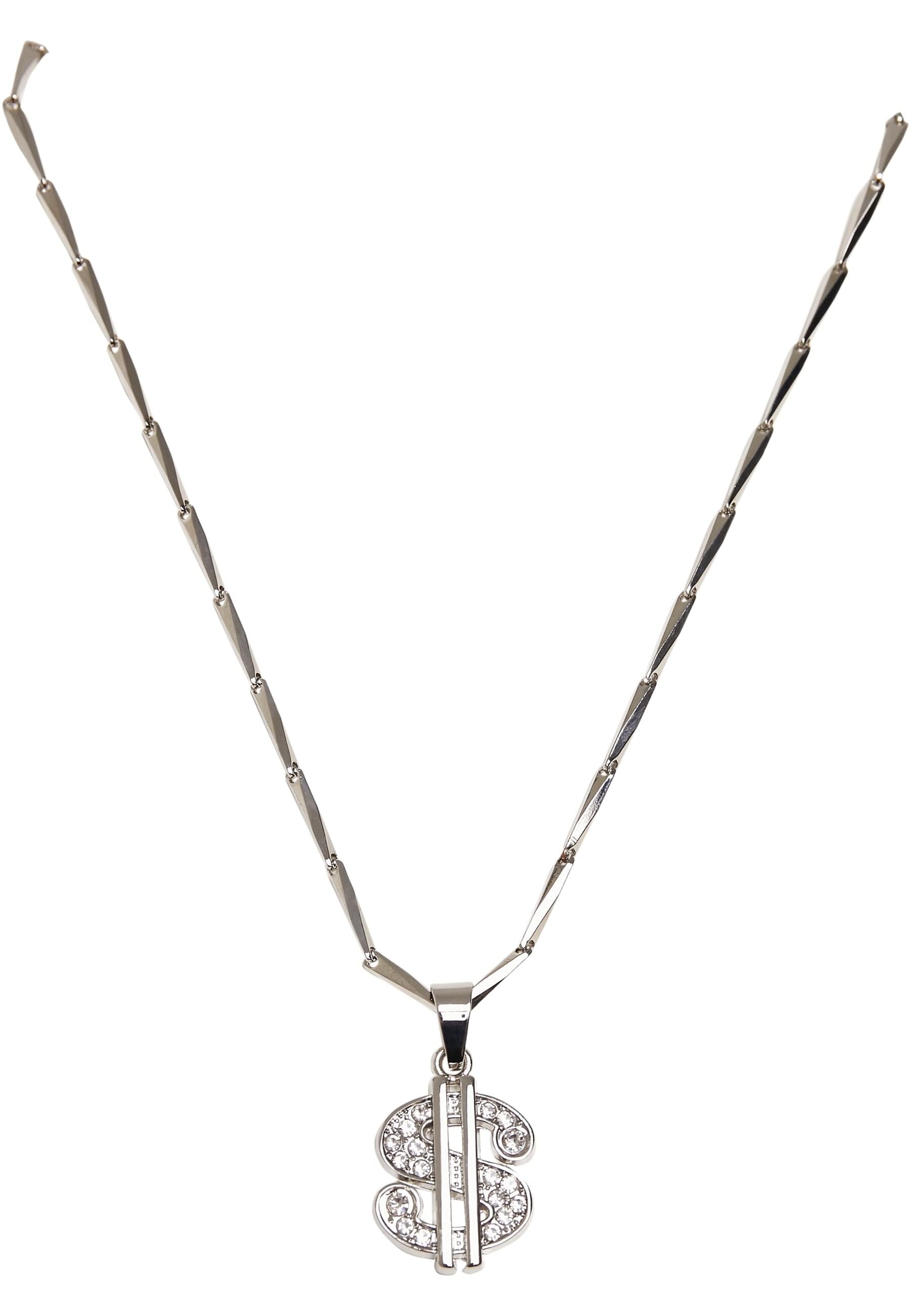 URBAN CLASSICS Edelstahlkette »Urban Classics Unisex Small Dollar Necklace«