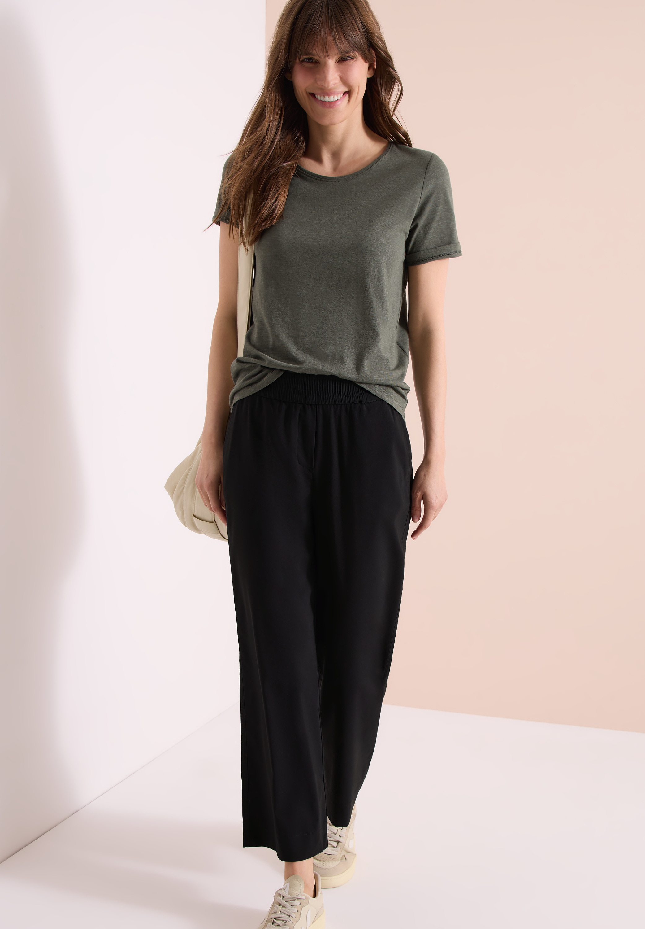 Cecil Stoffhose »Style Neele«  im Loose Fit und mit Stretch