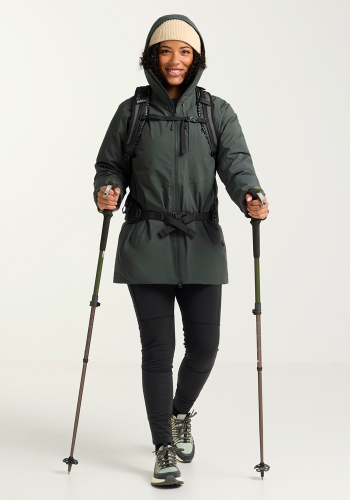 Thumbnail - Jack Wolfskin Daunenjacke "ICECAPE 2L DOWN INS JKT W RDS" mit Kapuze