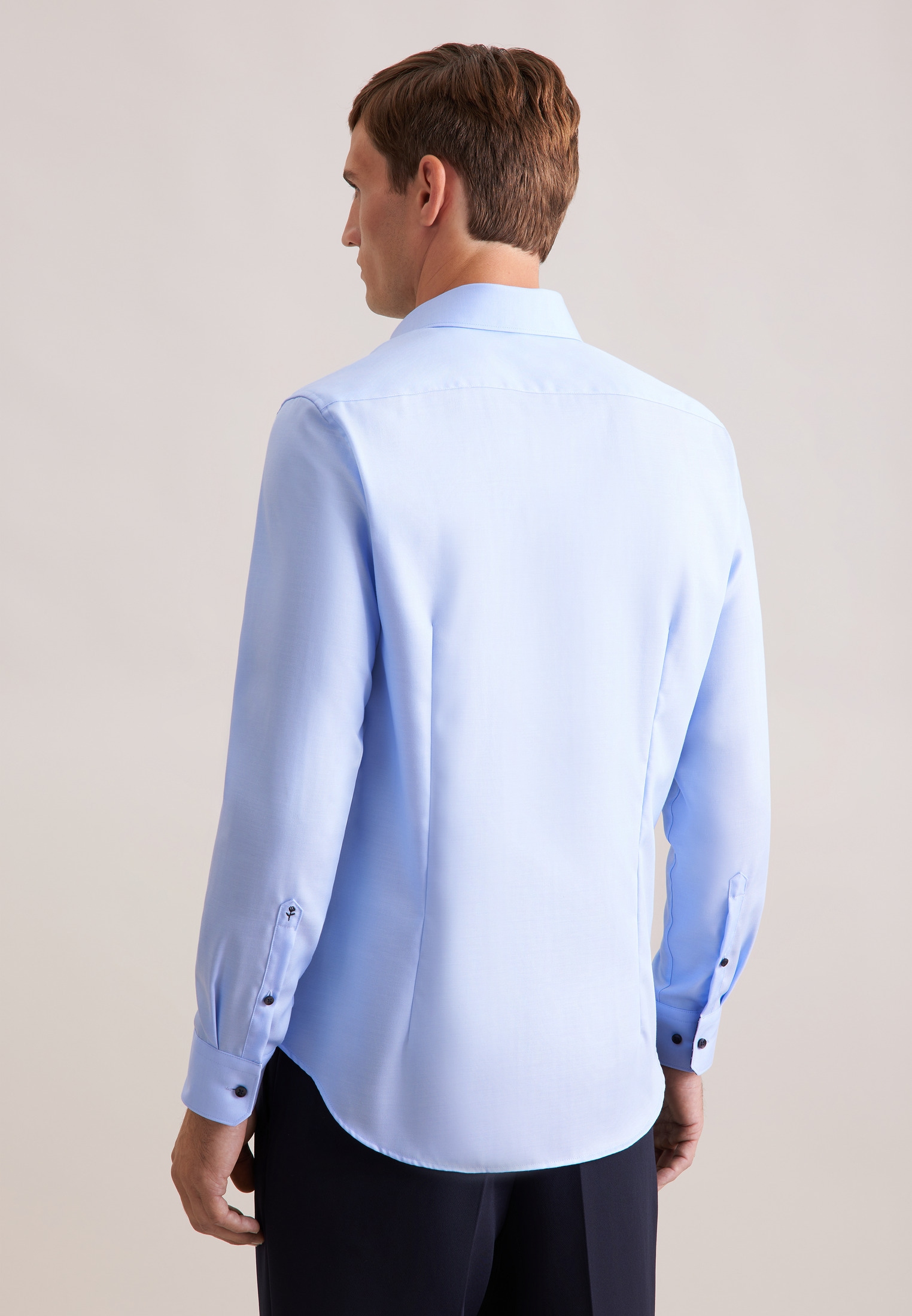 seidensticker Businesshemd »Schwarze Rose« X-Slim 1/1 Extra lang Kentkragen Uni