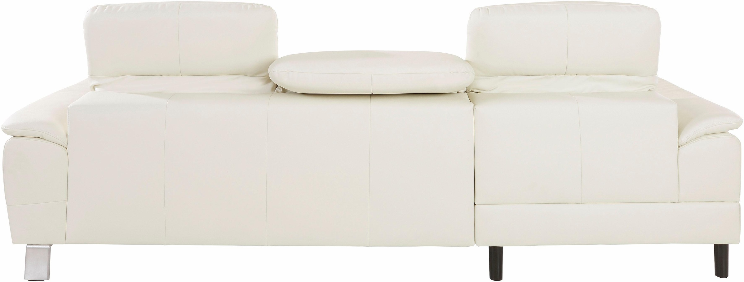 exxpo - sofa fashion Ecksofa »Mantua 2, inkl. Kopf- bzw. Rückenverstellung, bequem, L-Form«, wahlweise mit Bettfunktion und Bettkasten, tolle Verarbeitungsdetails