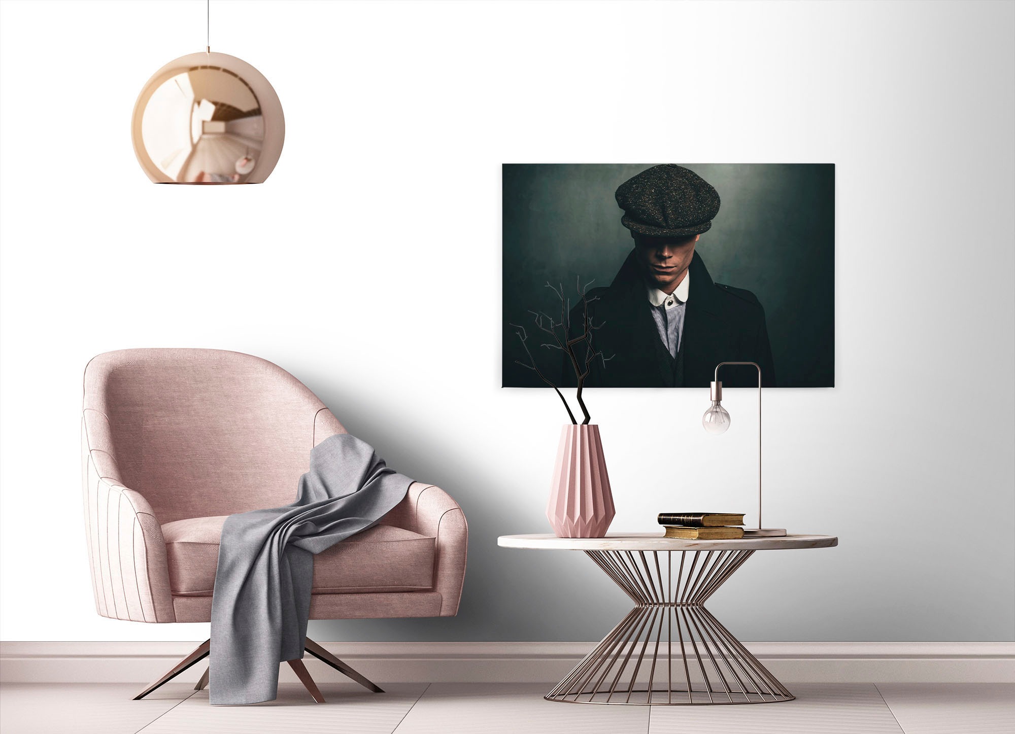 A.S. Création Leinwandbild »roger«, Kunst-Personen-Kinder, (1 St.), Keilrahmen Bild Mann Leinwand-Bild Wohnzimmer modern Wandbild Kinder