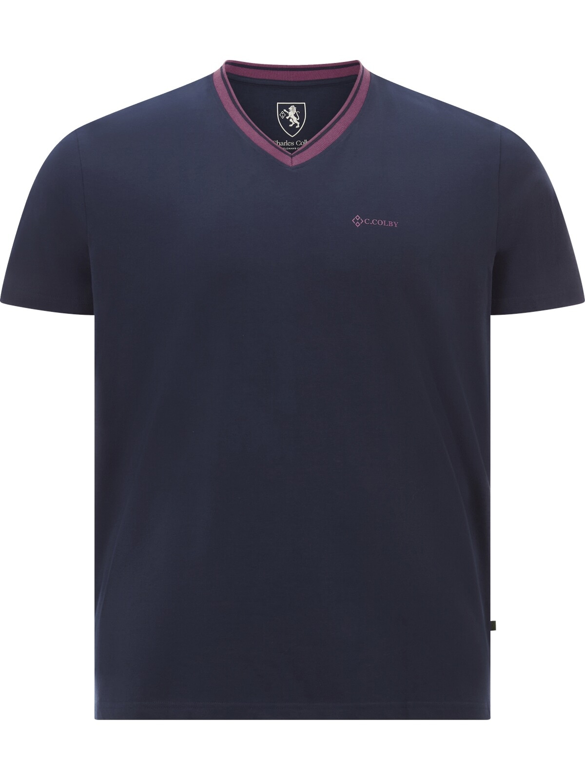 Charles Colby T-Shirt »Doppelpack T-Shirt EARL EDELEY«, (2 tlg.)