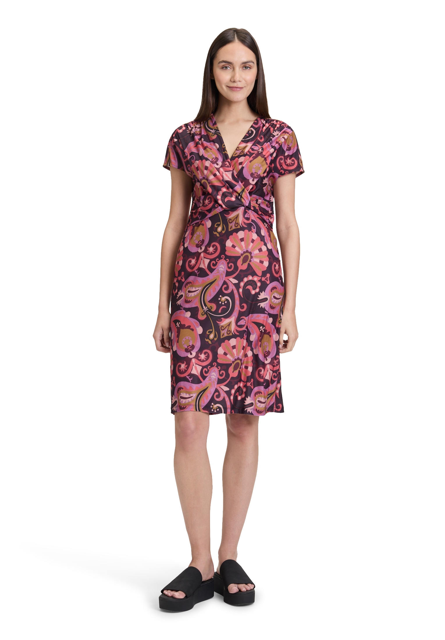 Cartoon Jerseykleid »Cartoon Jerseykleid mit Raffung«