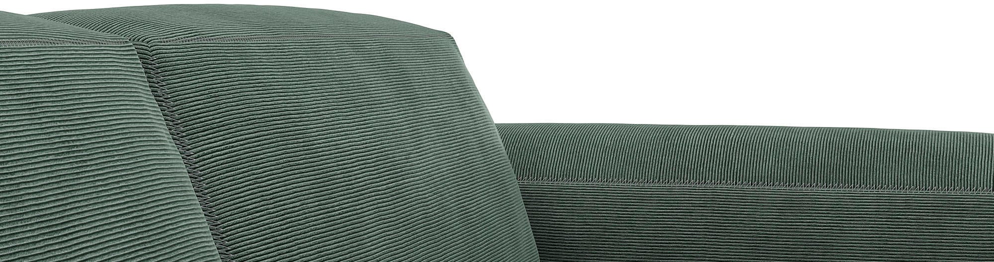 FLEXLUX Ecksofa »Lucera bequem und komfortabel durch hochwertigen Sitzaufbau, L-Form«, modern & anschmiegsam, Kaltschaum, Stahl-Wellenunterfederung