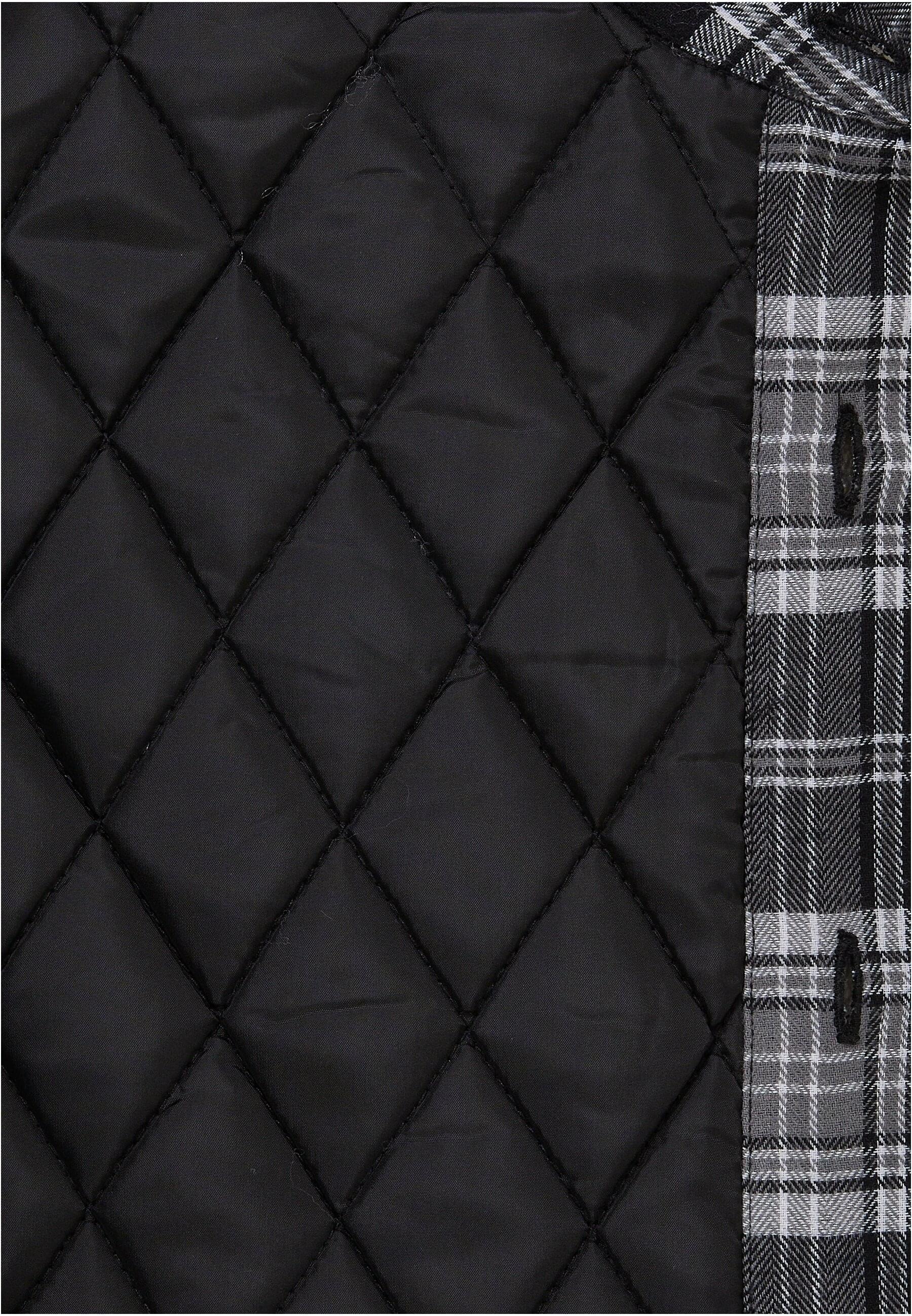 URBAN CLASSICS Langarmshirt »Herren Padded Checked Shirt Jacket«, (1 tlg.)