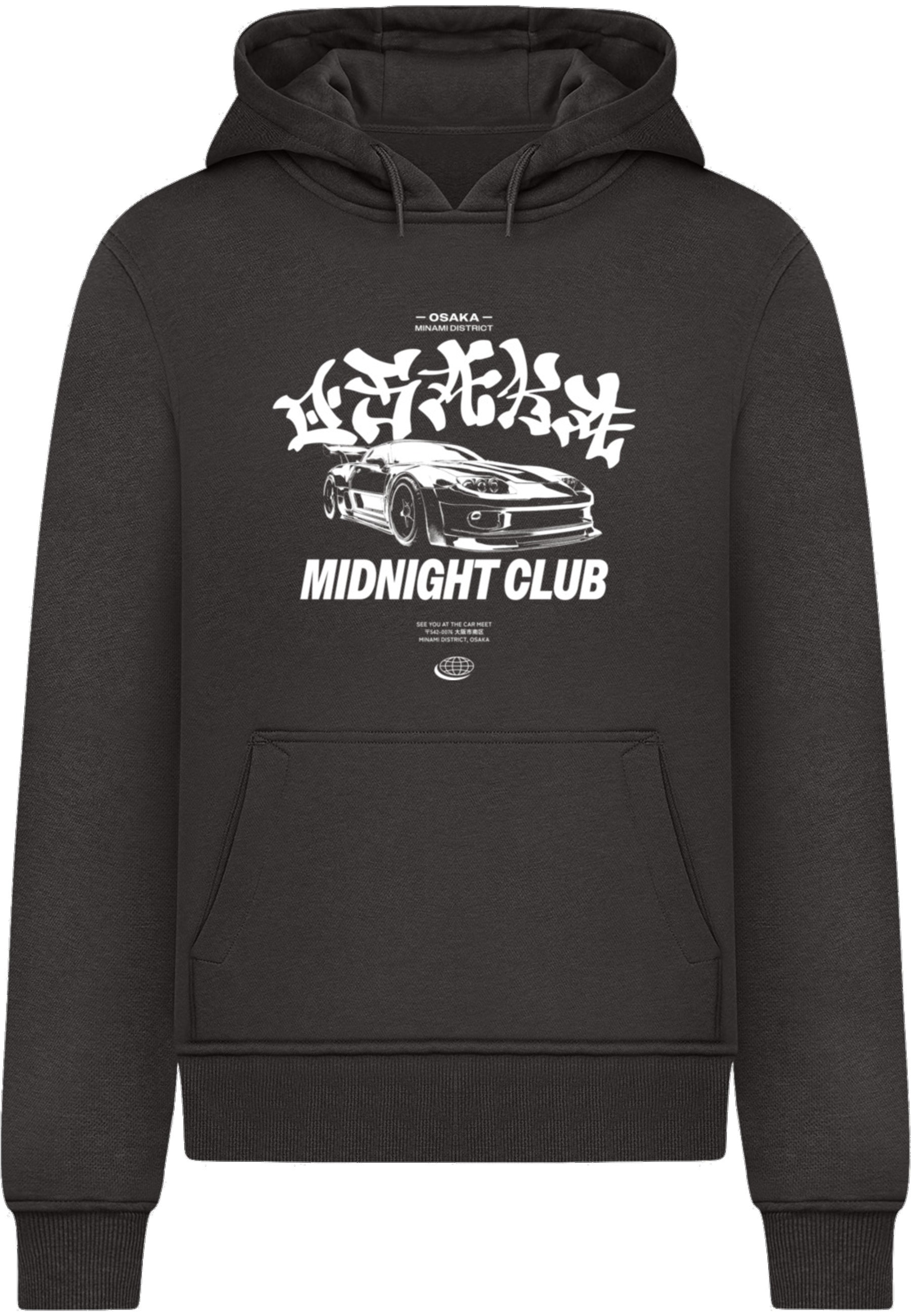 MisterTee Kapuzensweatshirt "MisterTee Midnight Racing Club Hoody", 1