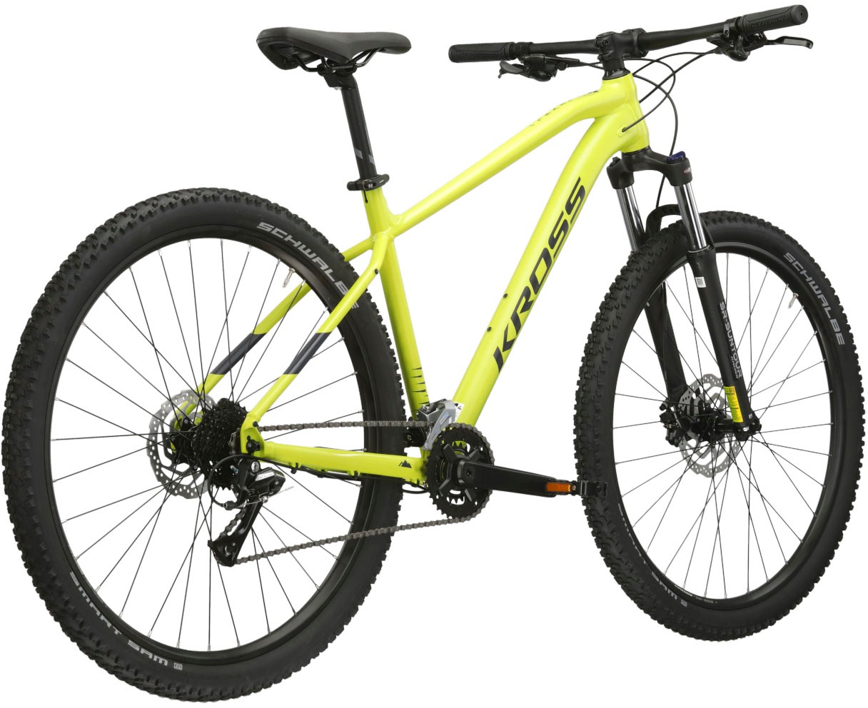 Kross Mountainbike »Hardtail Level 1.0«, 16 Gang, Shimano, ACERA M3020 Schaltwerk, Kettenschaltung