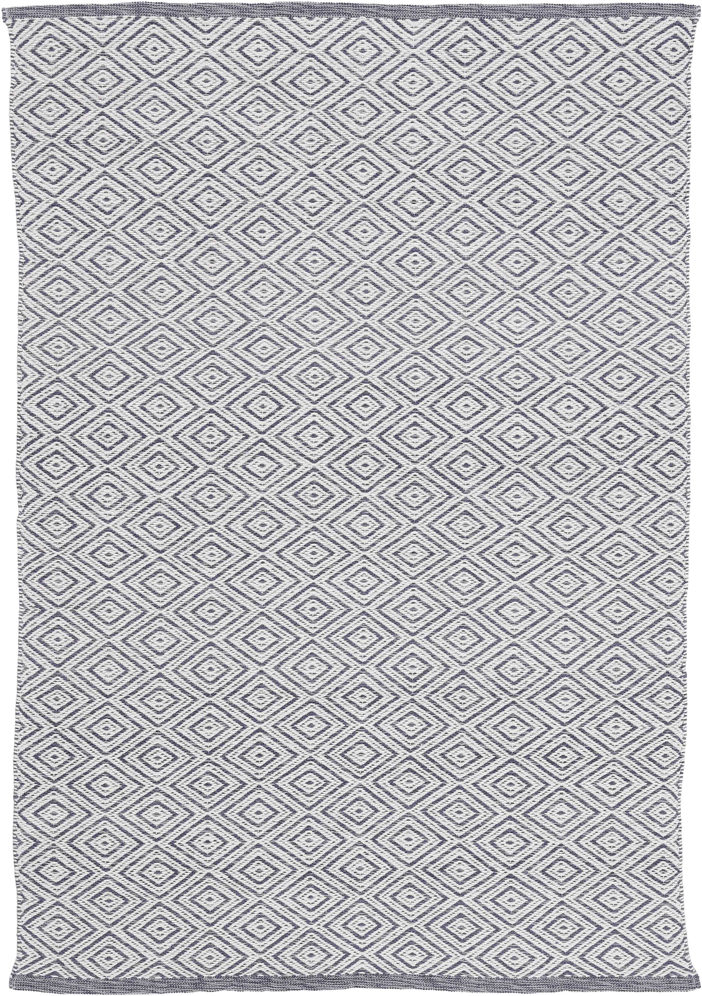 carpetfine Teppich »Frida 200«, 7 mm Höhe, Wendeteppich, 100% recyceltem Material (PET), Flachgewebe, Sisal Optik, Pflegeleicht und Robust, In- und Outdoor geeignet, Wetterfest und UV-beständig für Balkon, Terrasse, Garten, Wohn- und Schlafzimmer