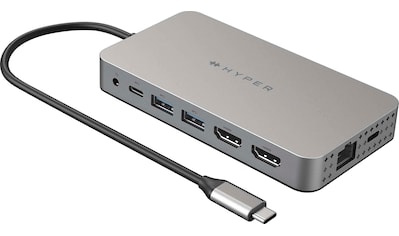 Adapter »Dual 4K HDMI 10-in-1 USB-C Hub for M1 MacBook«, USB Typ C zu...