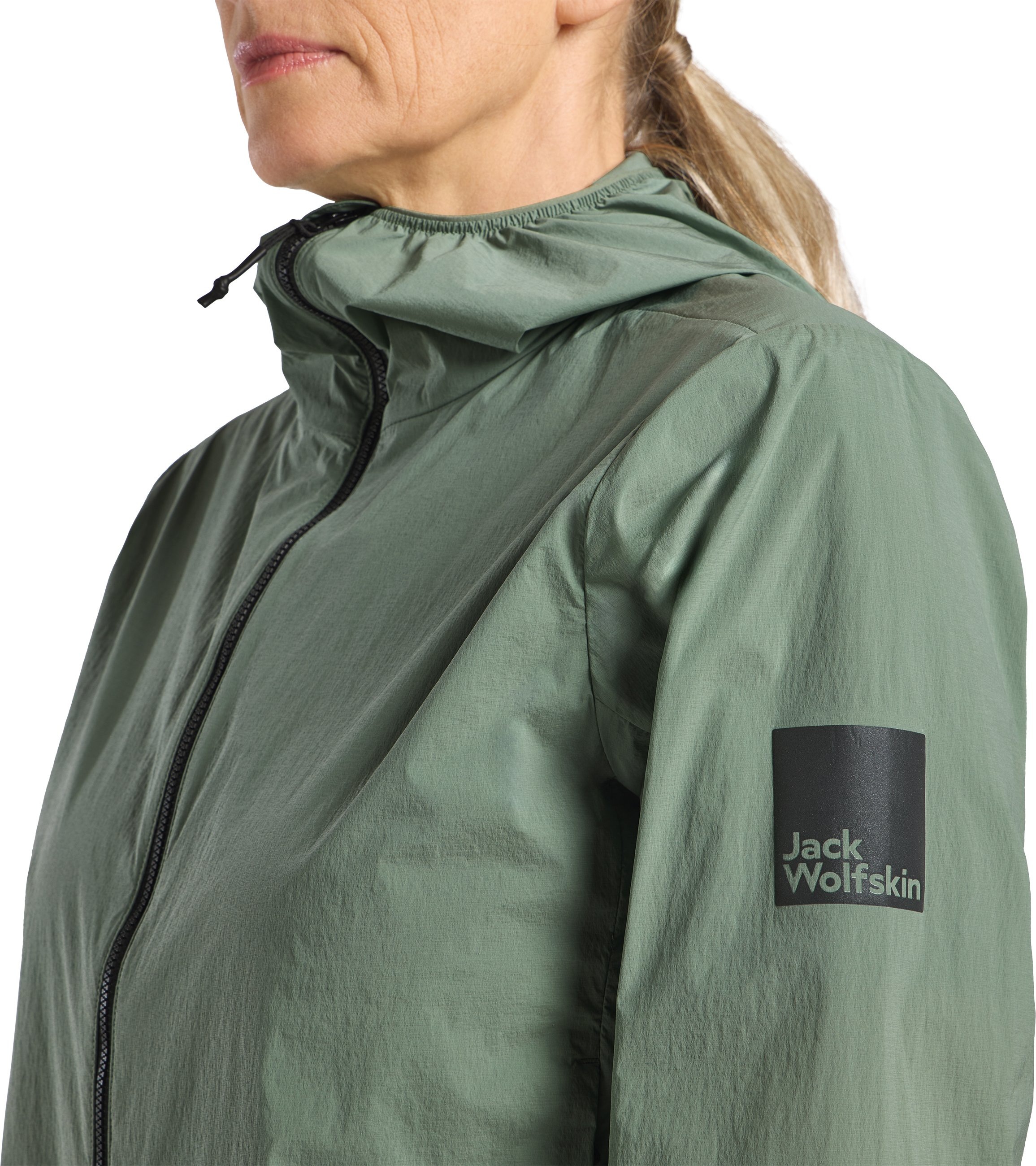 Jack Wolfskin Fahrradjacke »BIKE COMMUTE WIND JKT W«, mit Kapuze