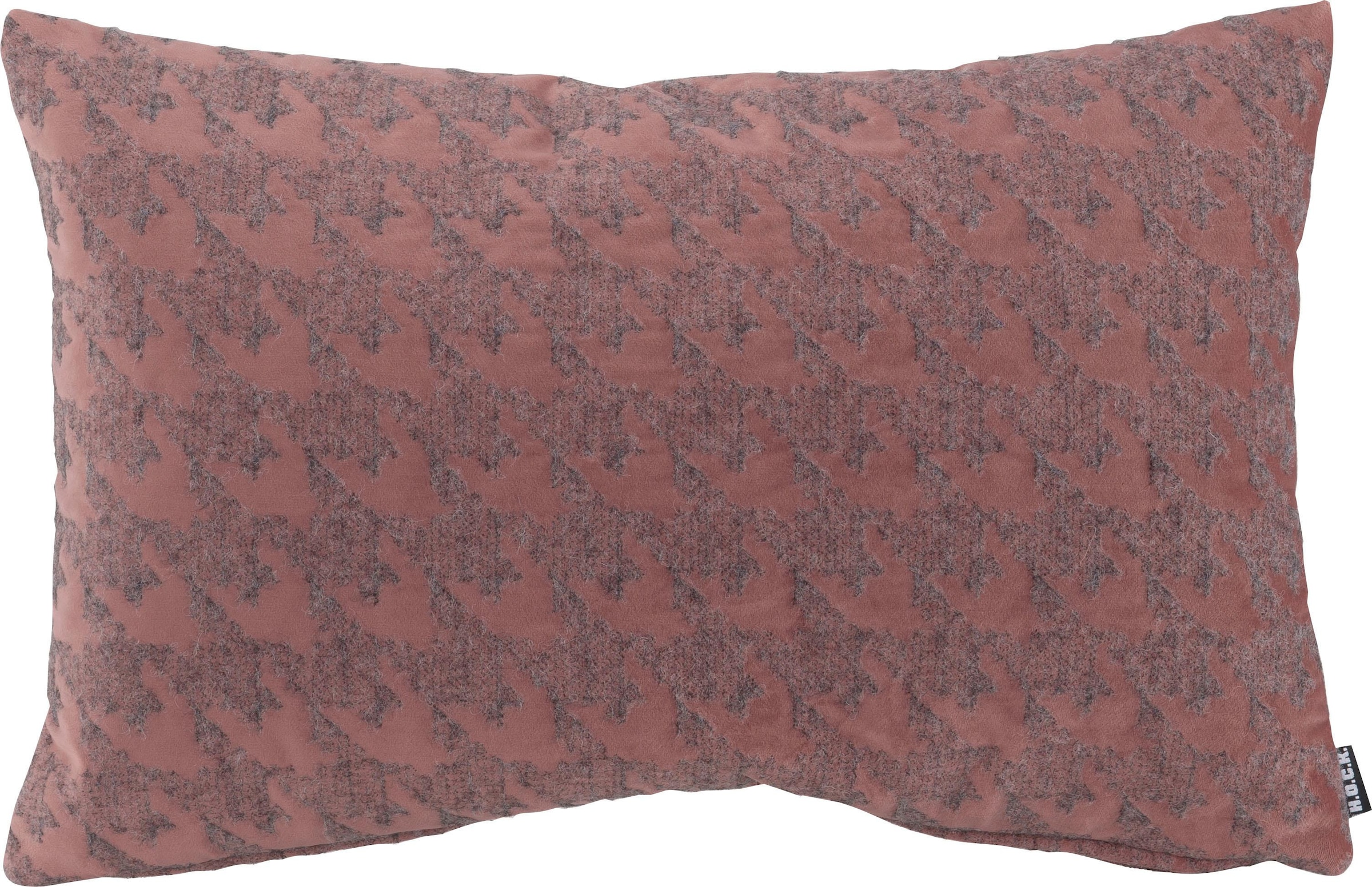 H.O.C.K. Dekokissen »Puno«, mit rosa Muster, Kissenhülle mit Füllung, 1 Stück