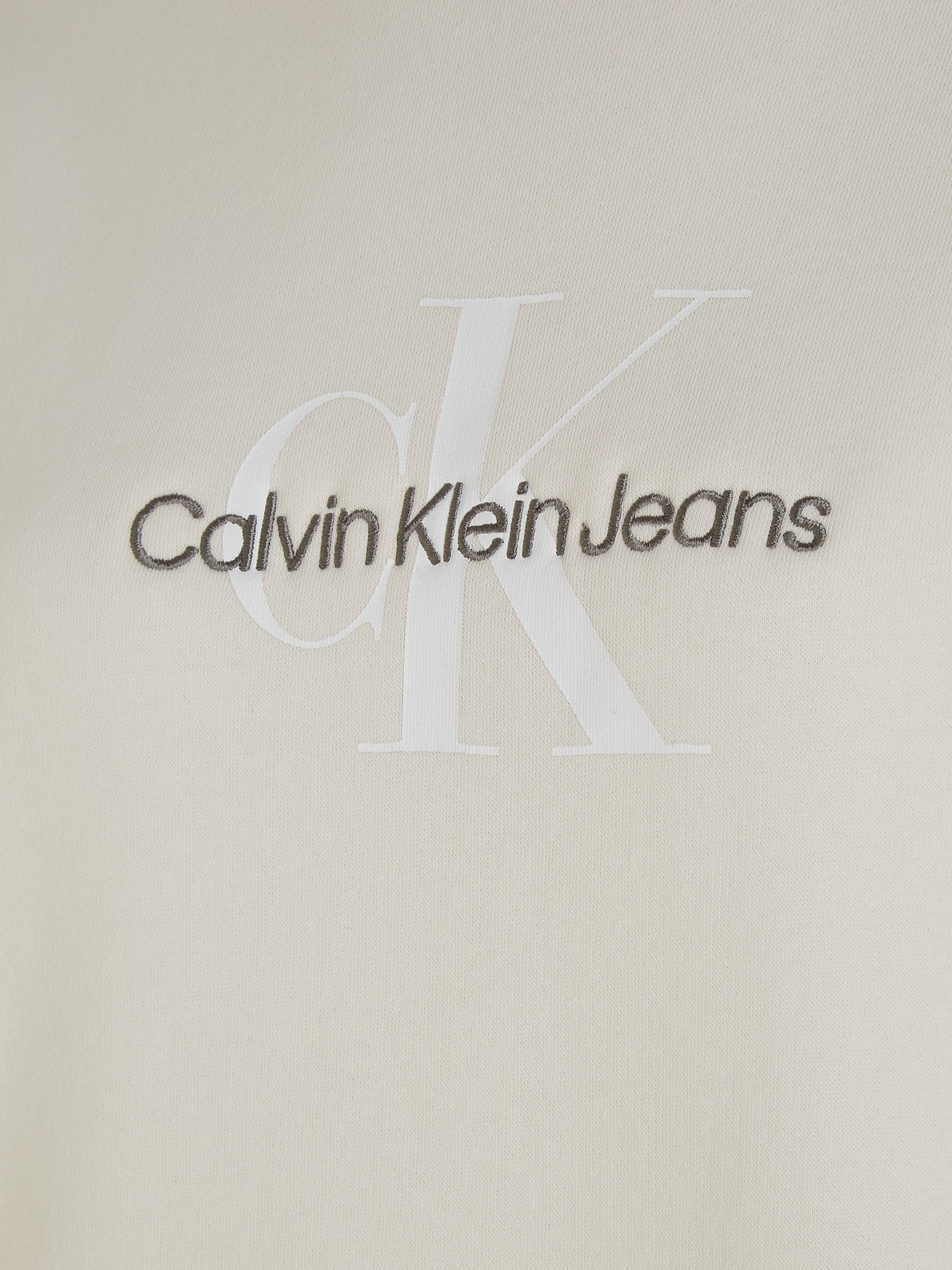 Calvin NECK BAUR Klein | »MONOLOGO kaufen DRESS« Sweatkleid ROLL Jeans