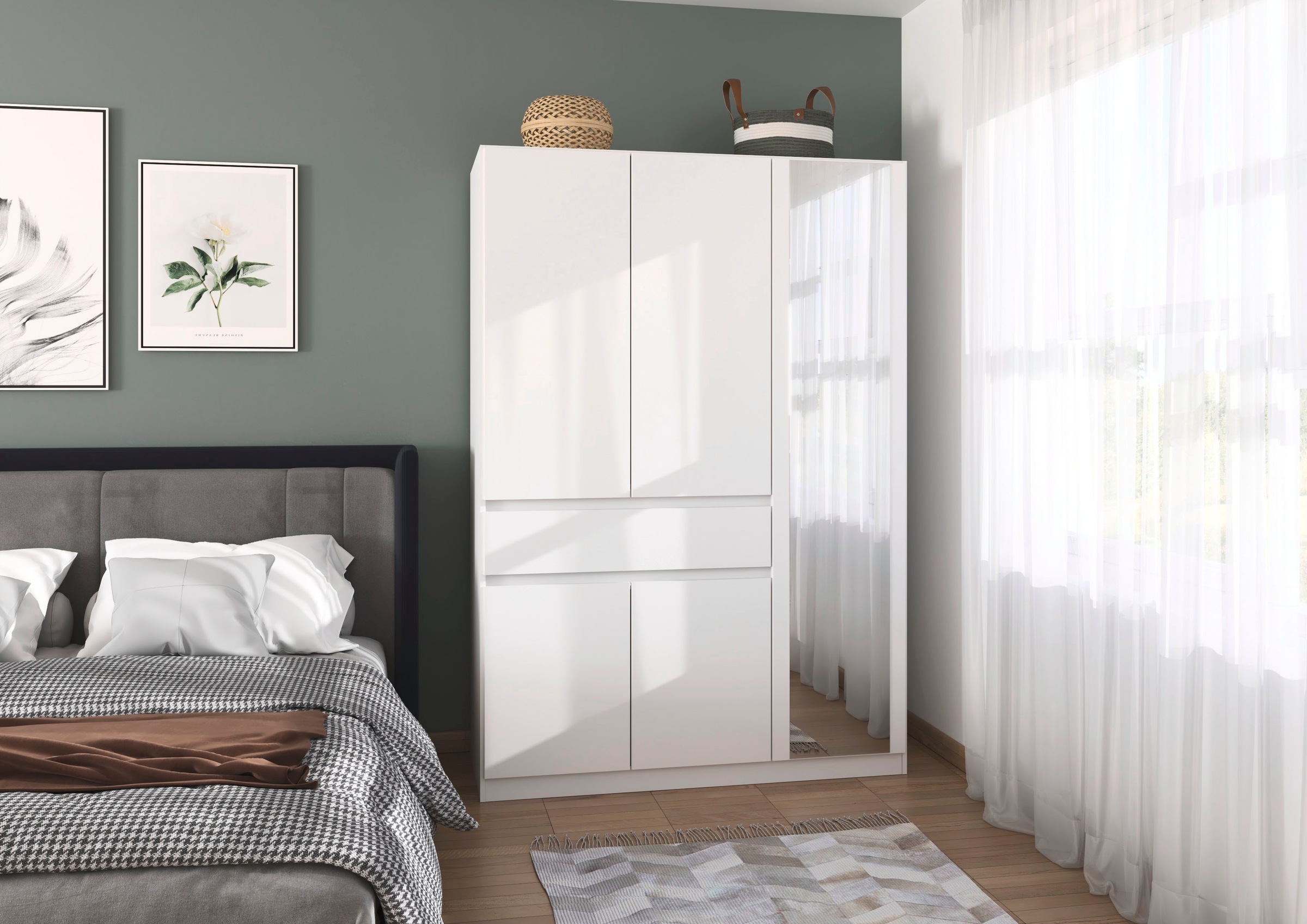 rauch Kleiderschrank "Tübingen" mit Spiegel günstig online kaufen